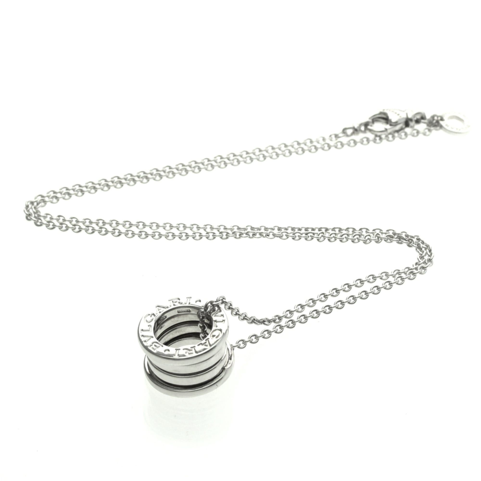 Bvlgari Bvlgari B.zero1 Necklace White Gold (18K) No Stone Men,Women Fashion Pendant Necklace (Silver) Size ONE SIZE - 13 Thumbnail