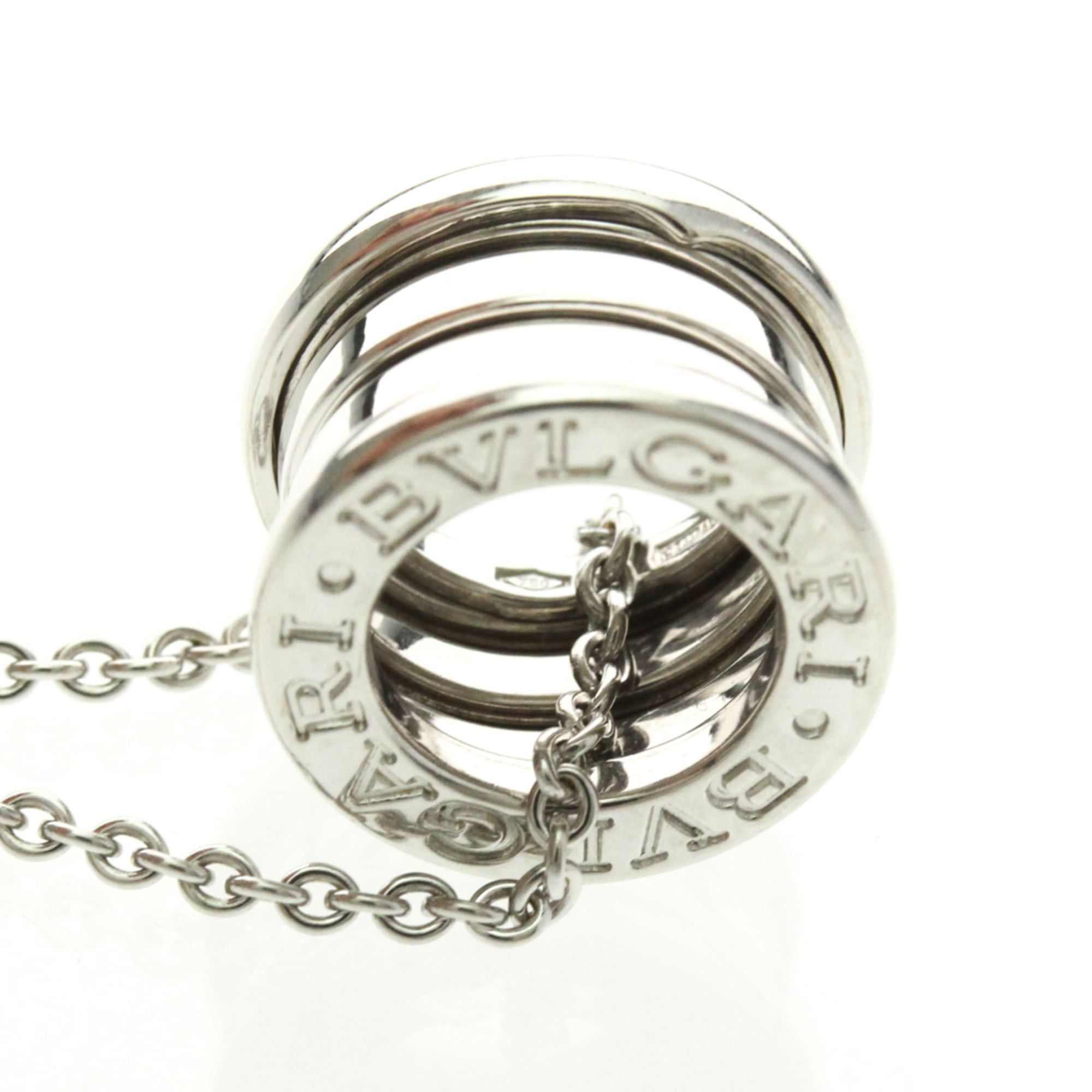 Bvlgari Bvlgari B.zero1 Necklace White Gold (18K) No Stone Men,Women Fashion Pendant Necklace (Silver) Size ONE SIZE - 9 Thumbnail