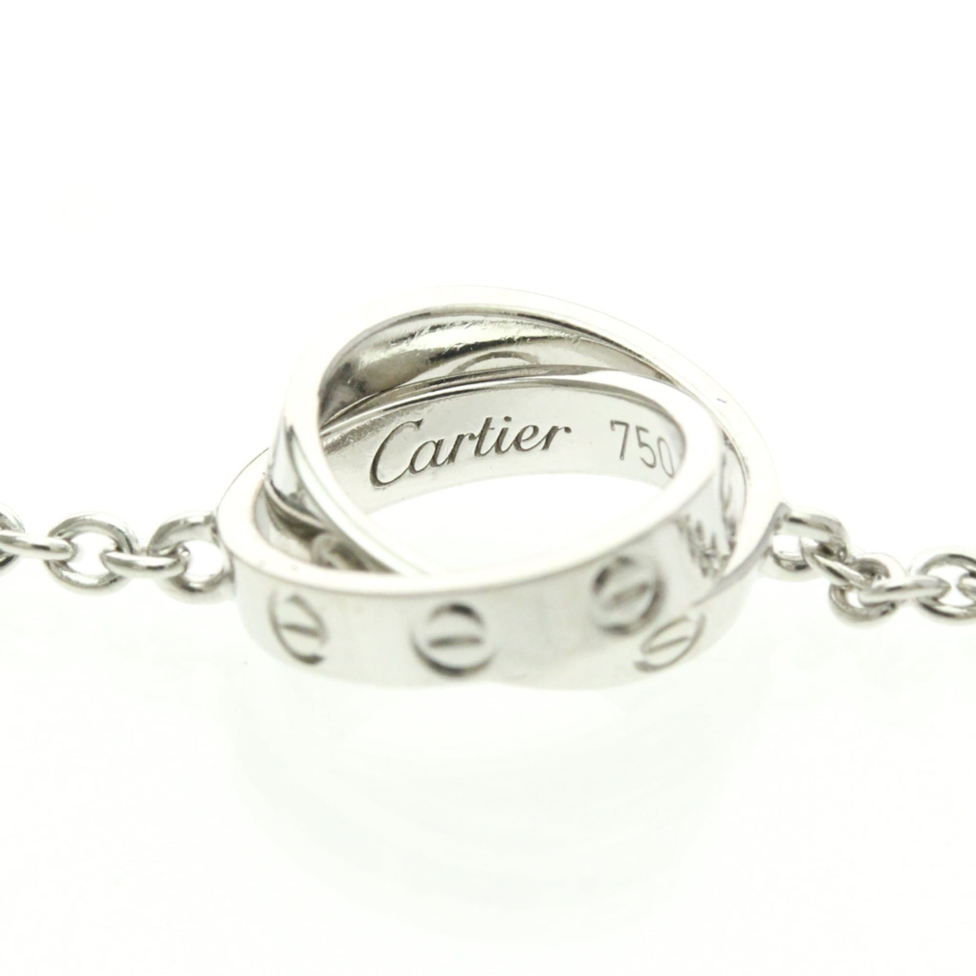 Cartier Cartier Baby Love Necklace White Gold (18K) No Stone Women,Men Fashion Pendant Necklace (Silver) Size ONE SIZE - 8 Thumbnail