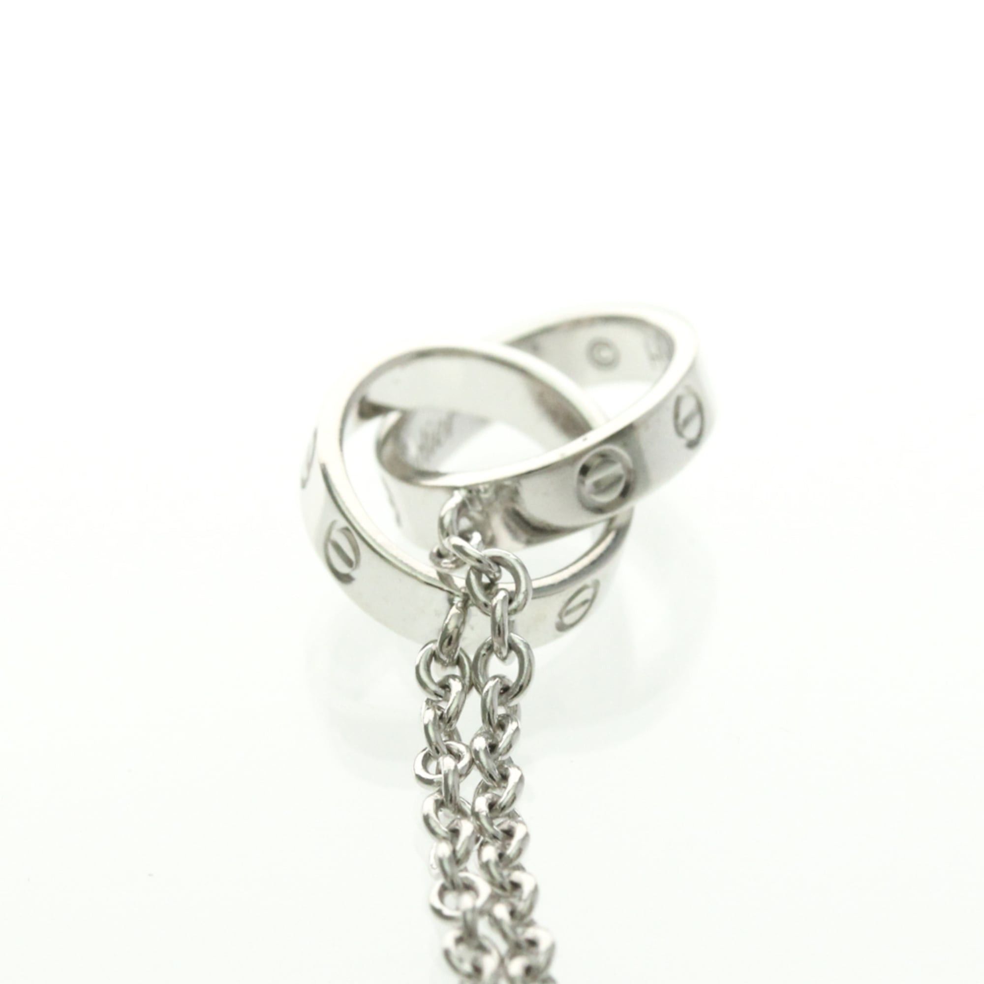 Cartier Cartier Baby Love Necklace White Gold (18K) No Stone Women,Men Fashion Pendant Necklace (Silver) Size ONE SIZE - 5 Thumbnail