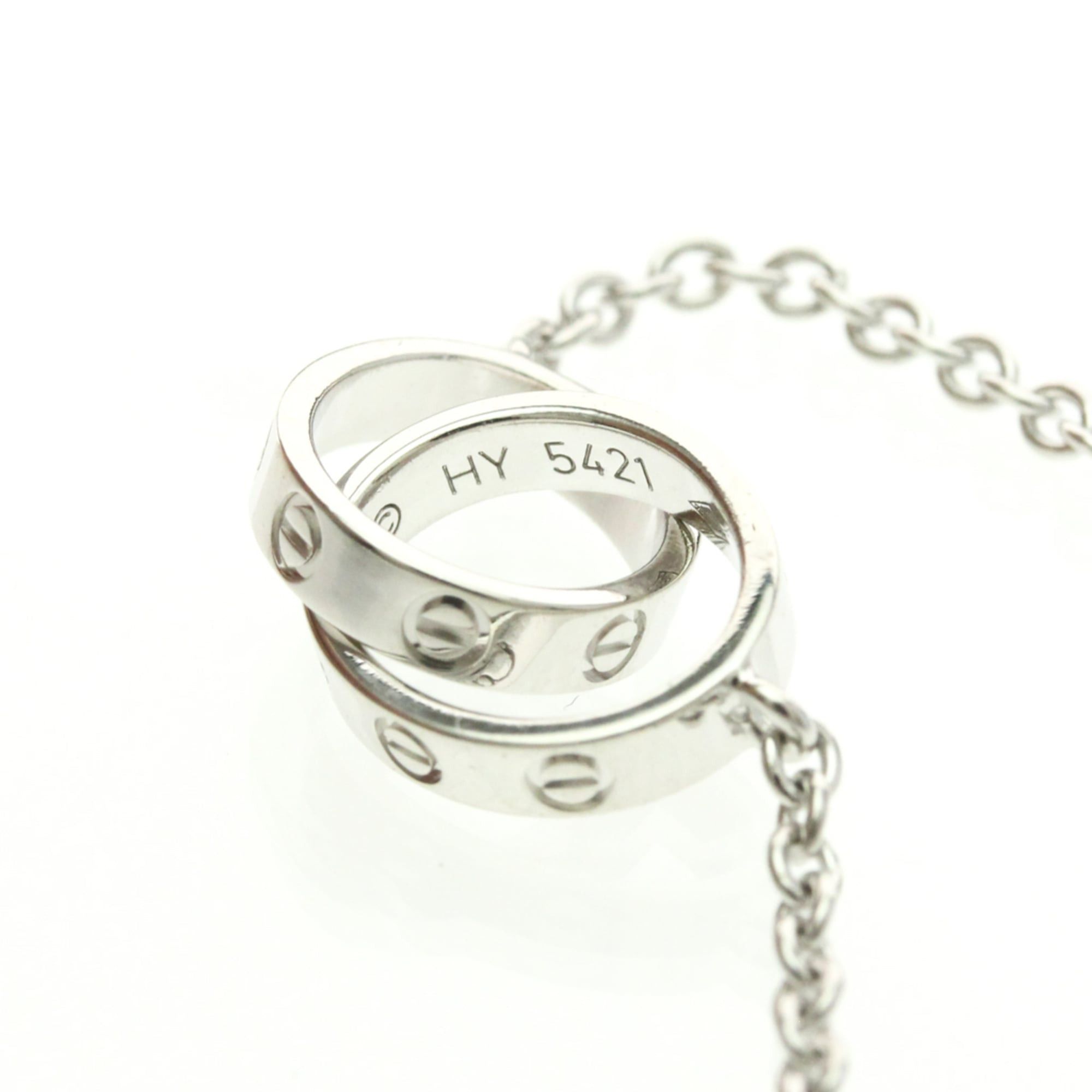 Cartier Cartier Baby Love Necklace White Gold (18K) No Stone Women,Men Fashion Pendant Necklace (Silver) Size ONE SIZE - 10 Thumbnail