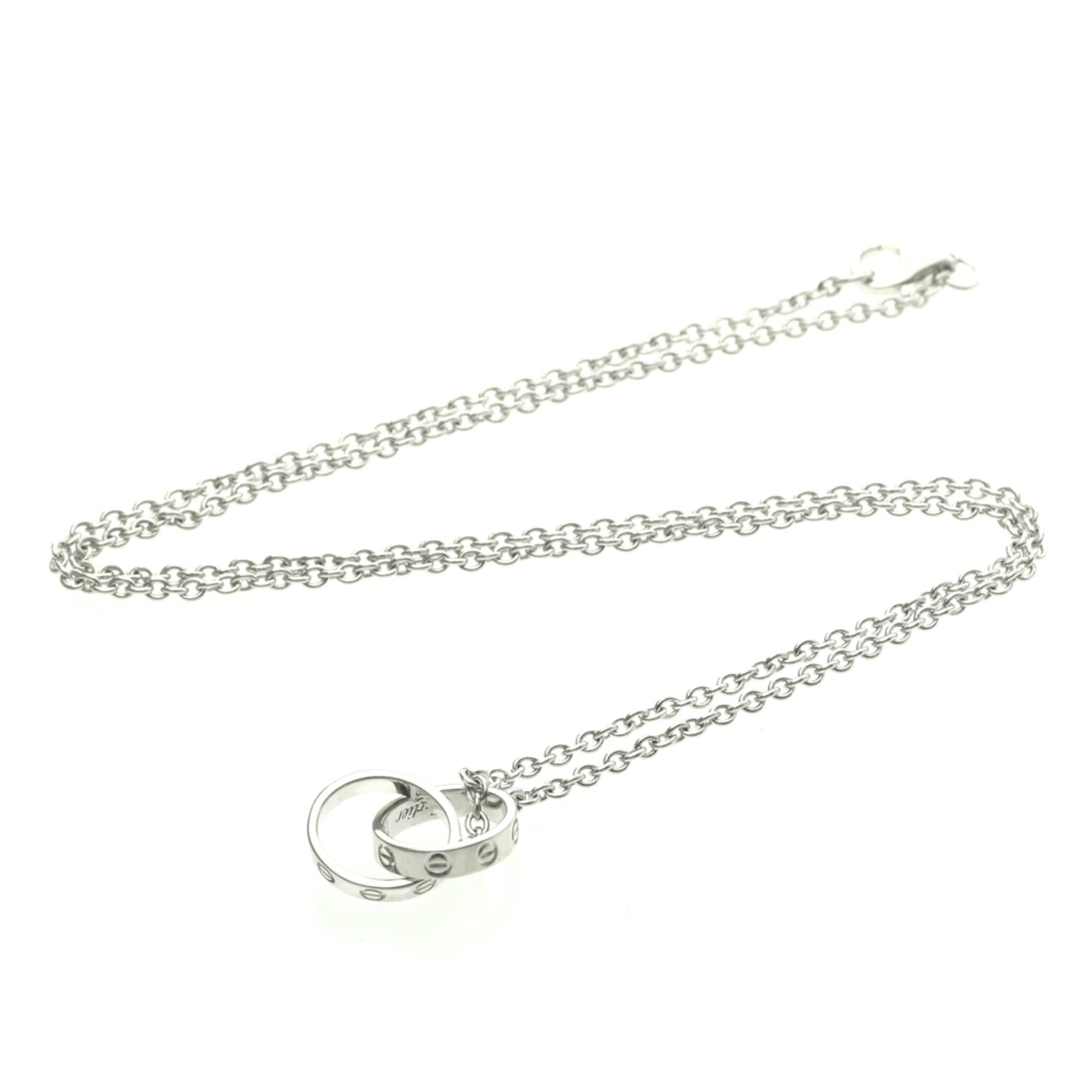 Cartier Cartier Baby Love Necklace White Gold (18K) No Stone Women,Men Fashion Pendant Necklace (Silver) Size ONE SIZE - 11 Thumbnail