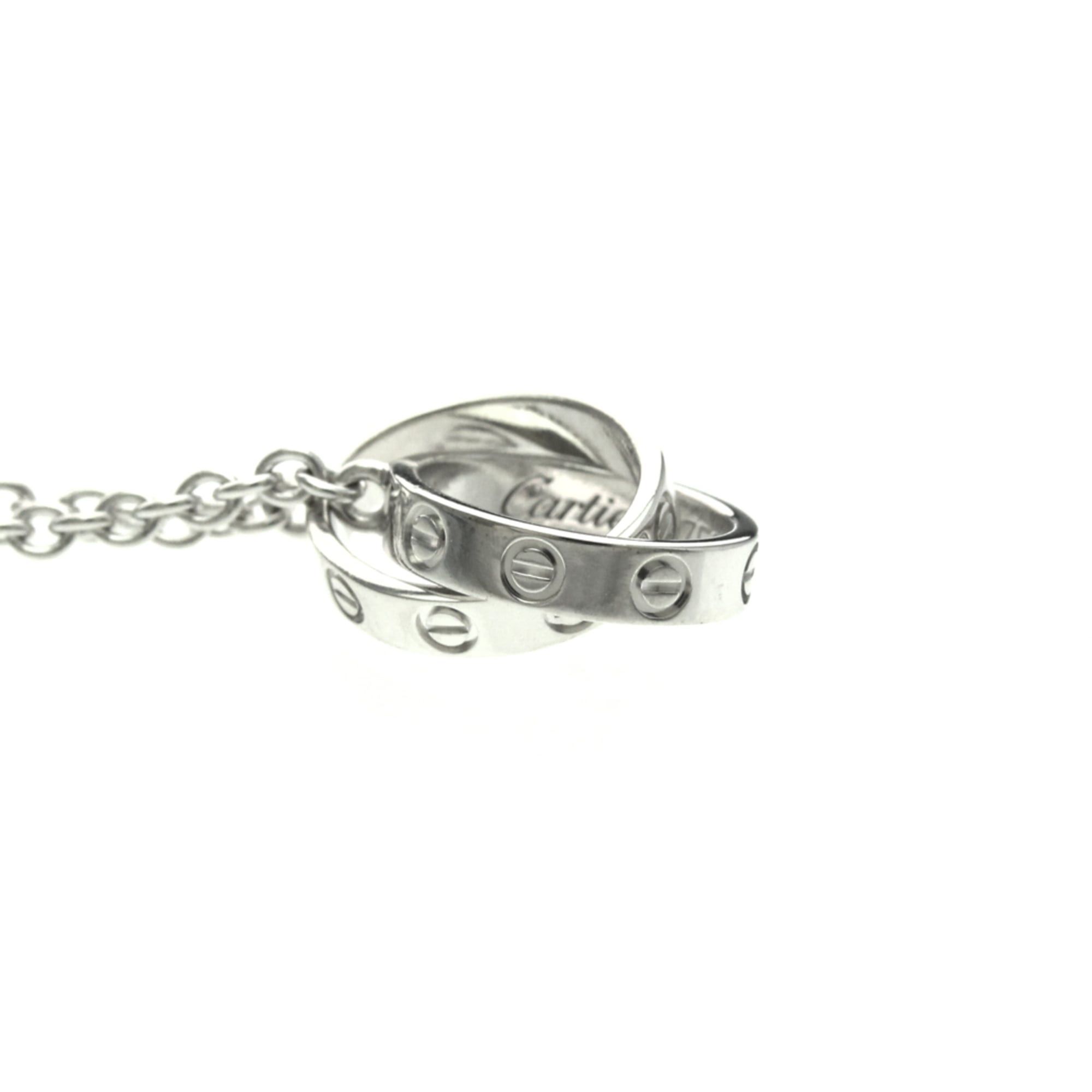 Cartier Cartier Baby Love Necklace White Gold (18K) No Stone Women,Men Fashion Pendant Necklace (Silver) Size ONE SIZE - 4 Thumbnail
