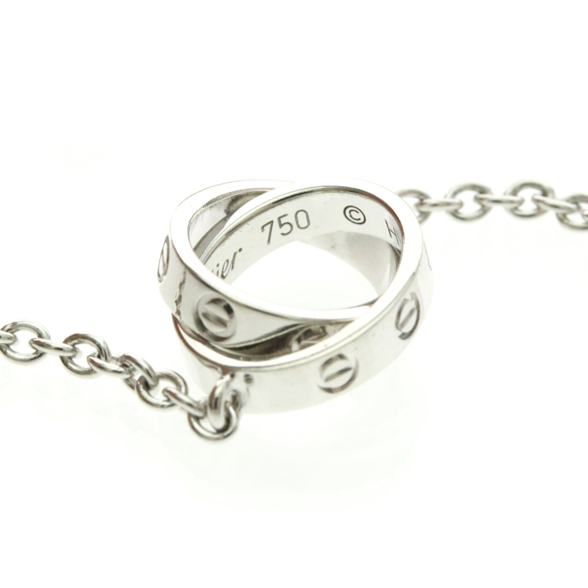 Cartier Cartier Baby Love Necklace White Gold (18K) No Stone Women,Men Fashion Pendant Necklace (Silver) Size ONE SIZE - 9 Thumbnail