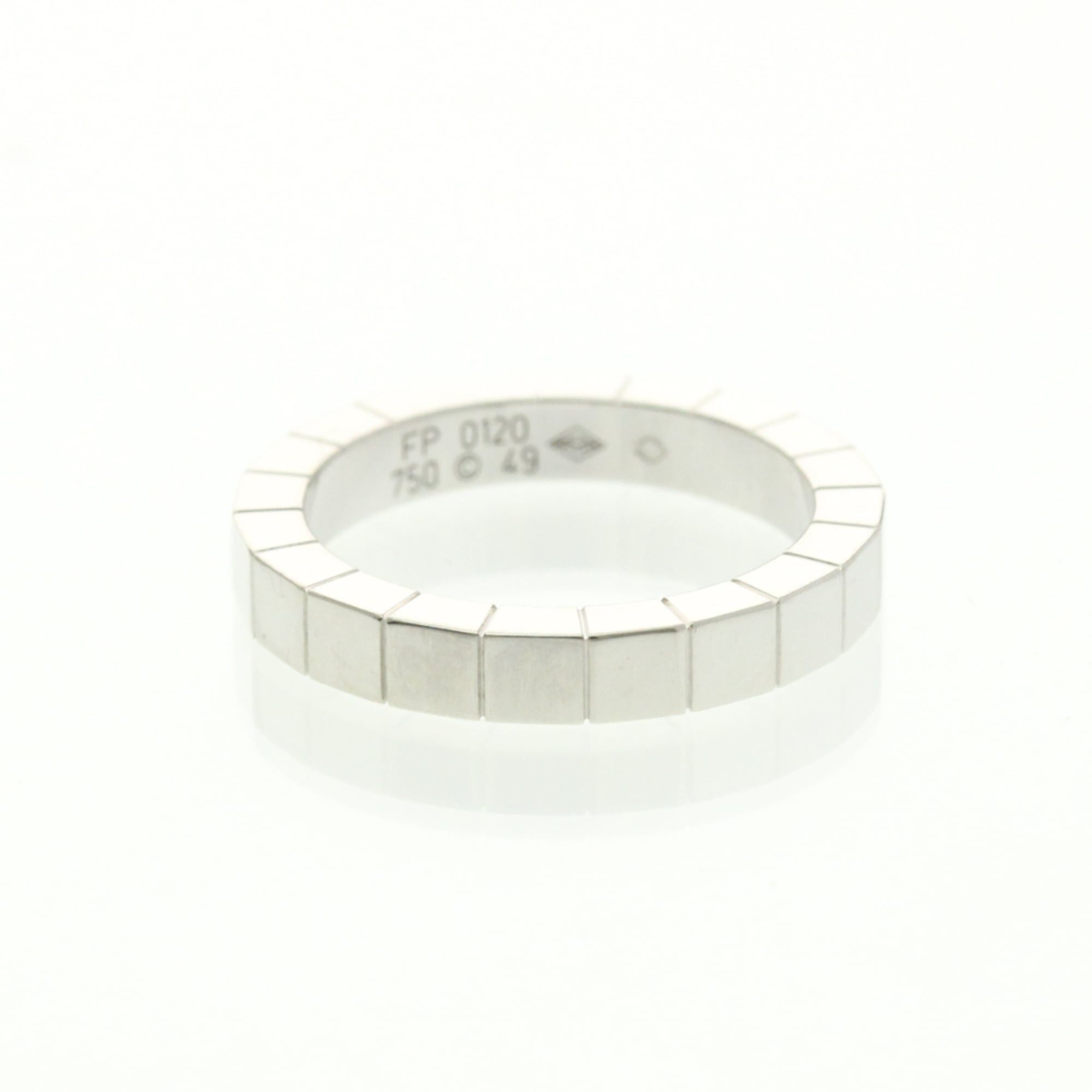 Cartier Cartier Lanieres Platinum Fashion No Stone Band Ring Silver Size ONE SIZE - 3 Thumbnail