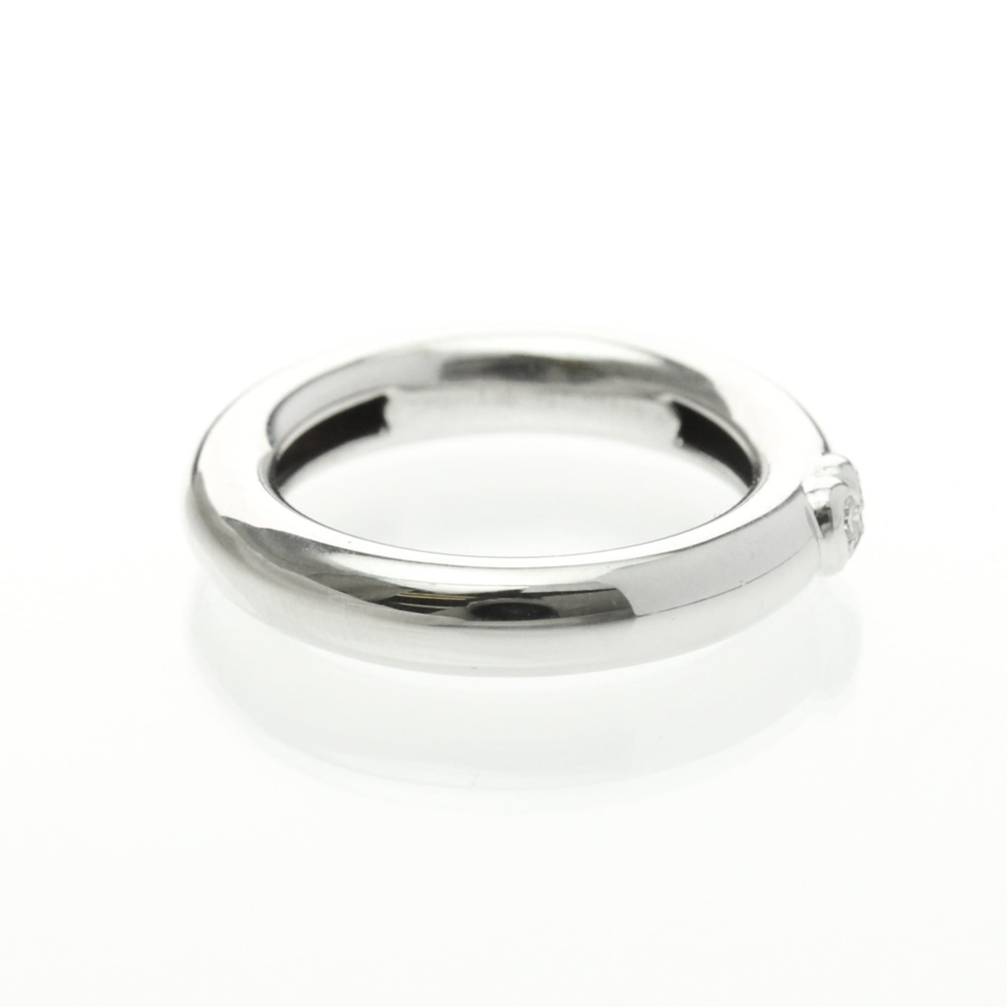 Tiffany & Co. Tiffany Friendship Rings Platinum Fashion Diamond Band Ring Silver Size ONE SIZE - 4 Thumbnail
