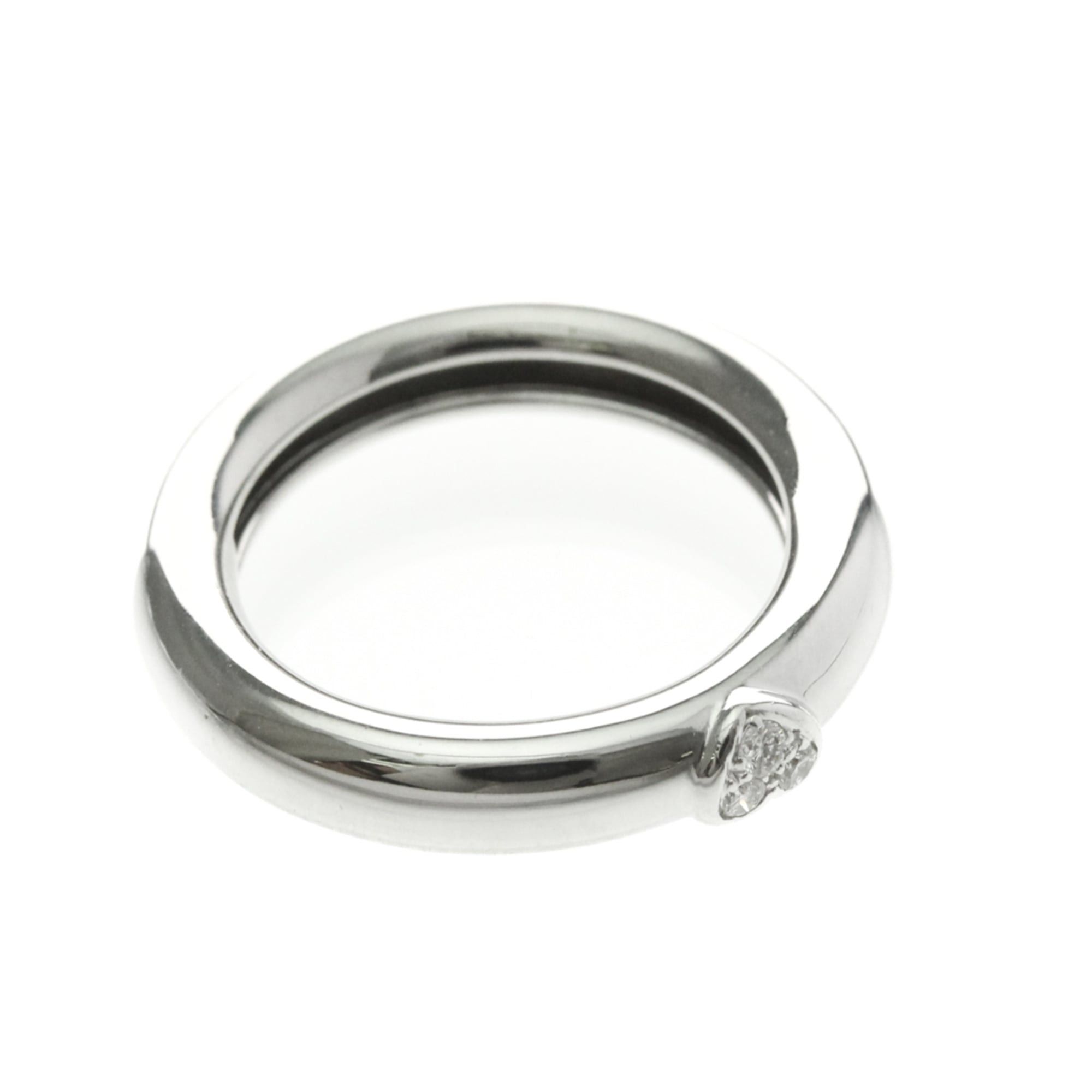 Tiffany & Co. Tiffany Friendship Rings Platinum Fashion Diamond Band Ring Silver Size ONE SIZE - 9 Thumbnail