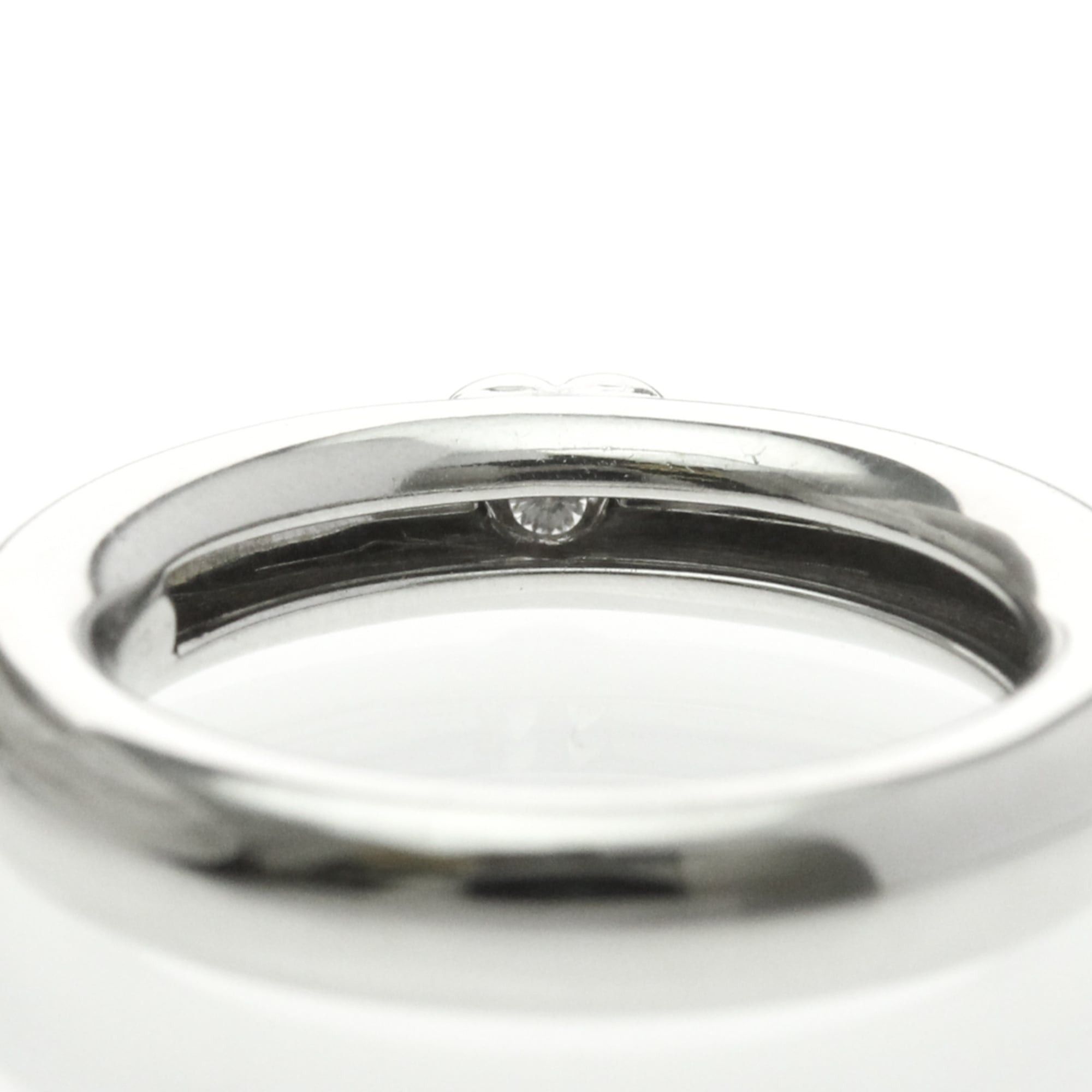 Tiffany & Co. Tiffany Friendship Rings Platinum Fashion Diamond Band Ring Silver Size ONE SIZE - 7 Thumbnail
