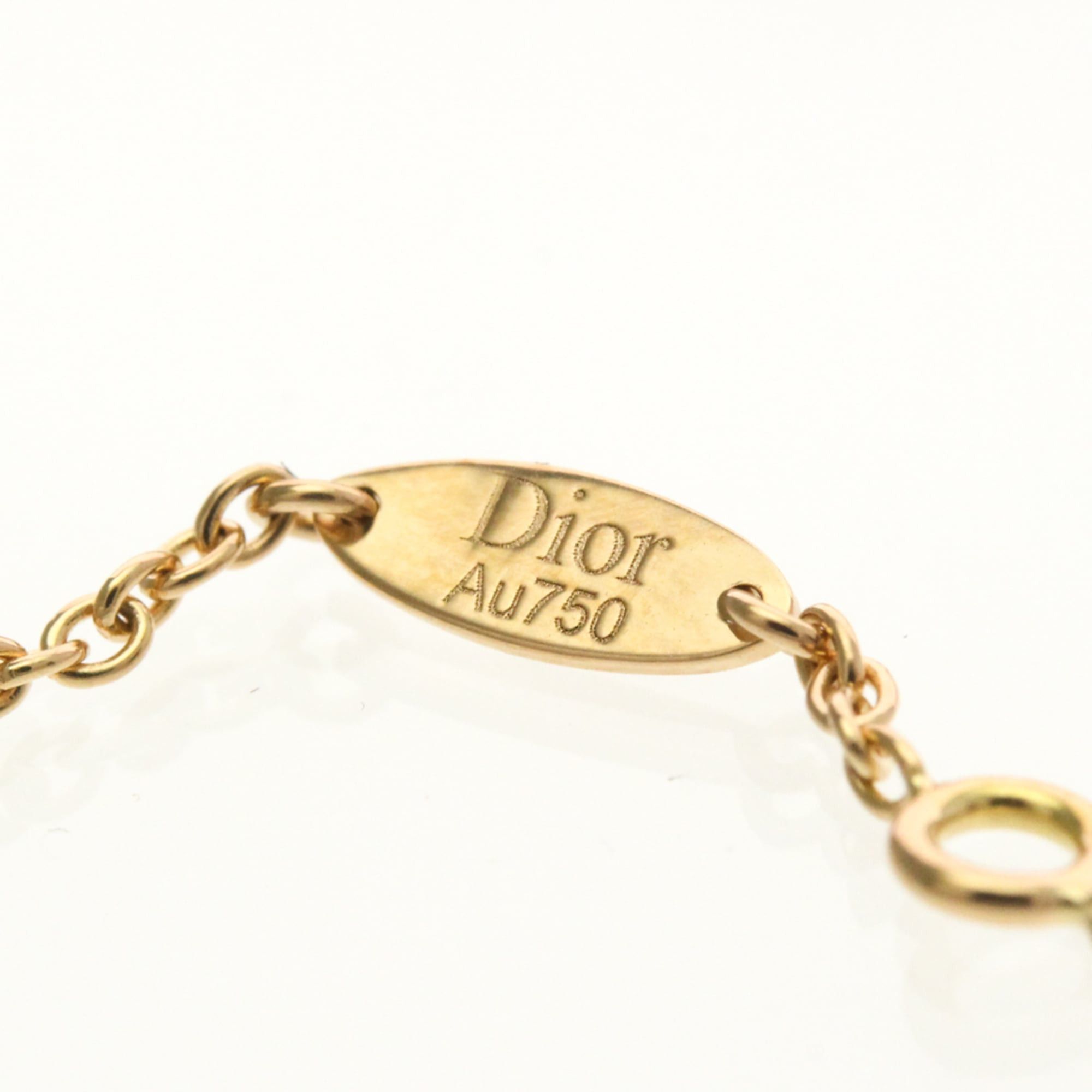 Dior Christian Dior Rose Dior Couture Diamond Necklace Pink Gold (18K) Diamond Women,Men Fashion Pendant Necklace (Pink Gold) Size ONE SIZE - 12 Thumbnail