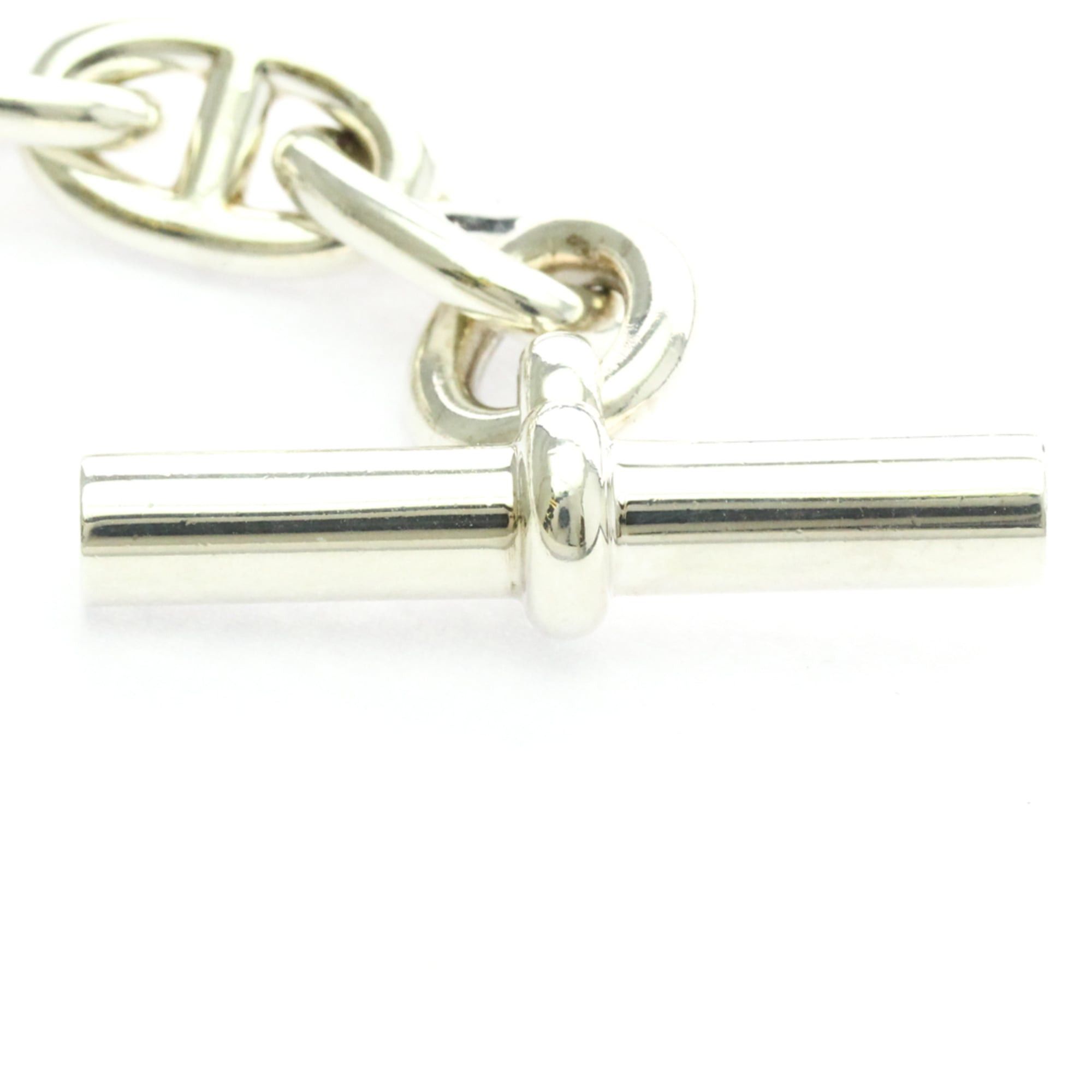 Hermes Hermes Chaine D'Ancre MM Silver 925 No Stone Charm Bracelet Silver Size ONE SIZE - 6 Thumbnail