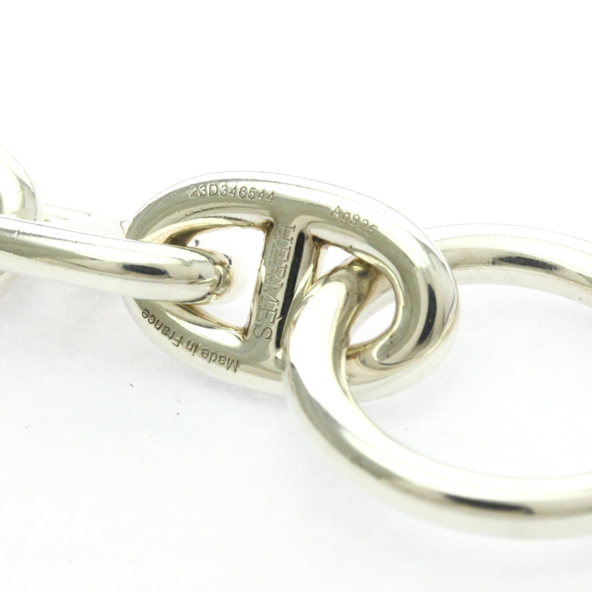 Hermes Hermes Chaine D'Ancre MM Silver 925 No Stone Charm Bracelet Silver Size ONE SIZE - 2 Thumbnail