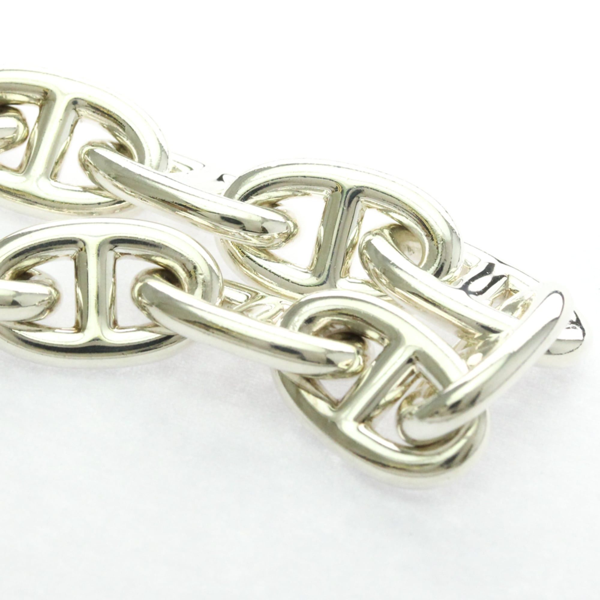 Hermes Hermes Chaine D'Ancre MM Silver 925 No Stone Charm Bracelet Silver Size ONE SIZE - 9 Thumbnail