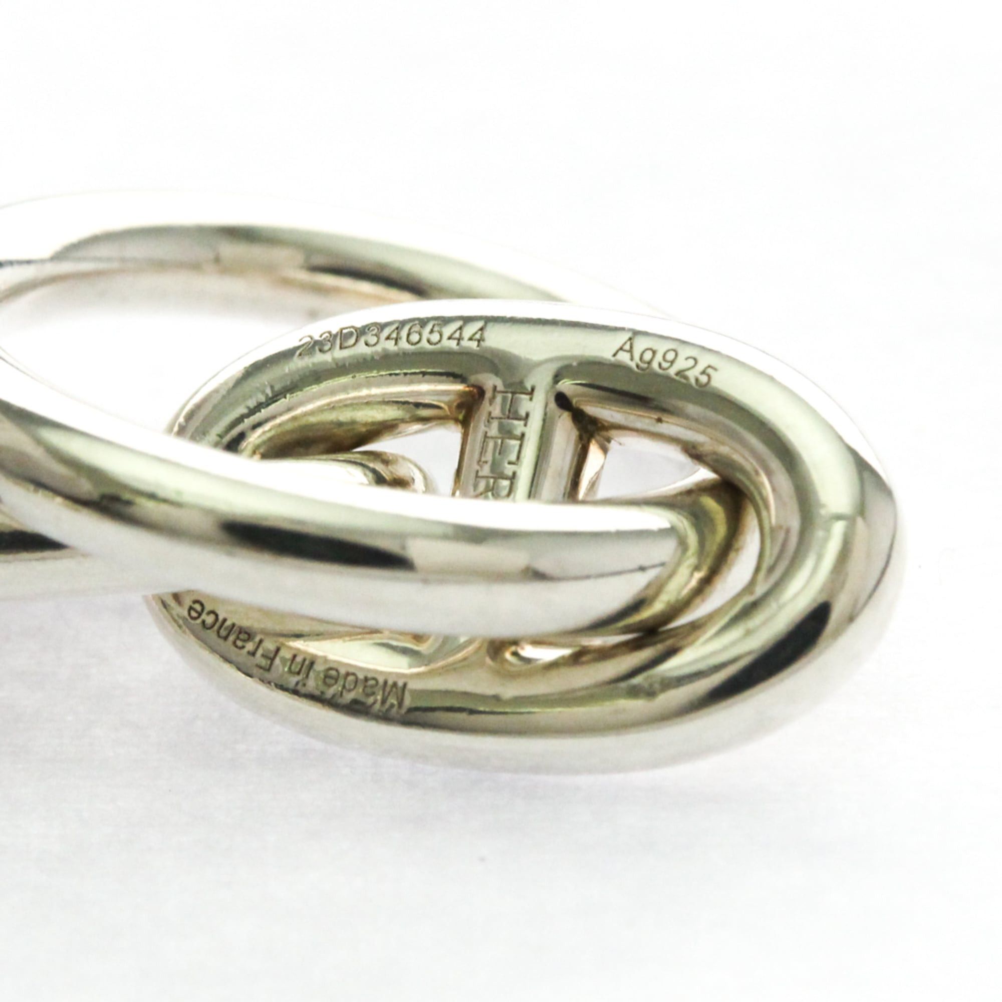 Hermes Hermes Chaine D'Ancre MM Silver 925 No Stone Charm Bracelet Silver Size ONE SIZE - 3 Thumbnail