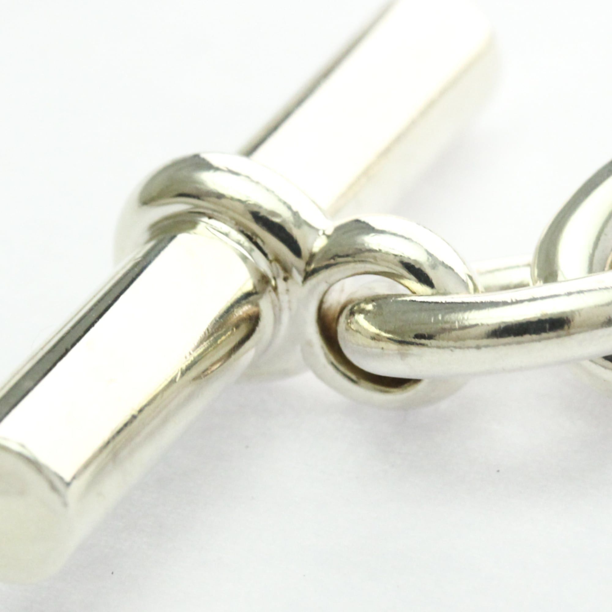 Hermes Hermes Chaine D'Ancre MM Silver 925 No Stone Charm Bracelet Silver Size ONE SIZE - 8 Thumbnail