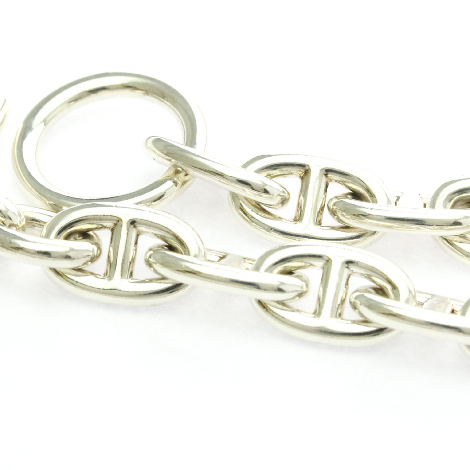 Hermes Hermes Chaine D'Ancre MM Silver 925 No Stone Charm Bracelet Silver Size ONE SIZE - 10 Thumbnail