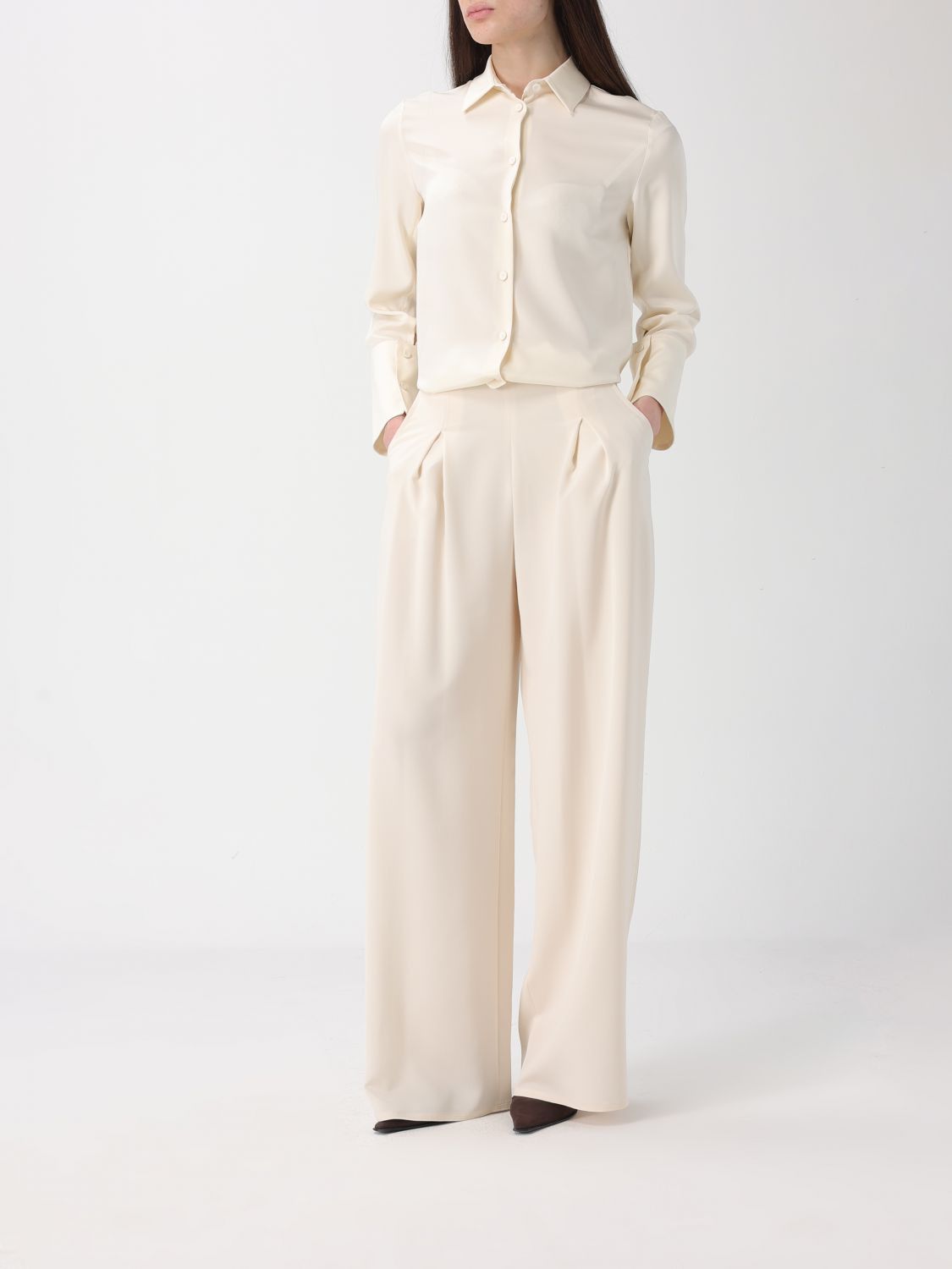 Max Mara Max Mara Shirt Woman White Size XS / US 0-2 / IT 36-38 - 2 Thumbnail