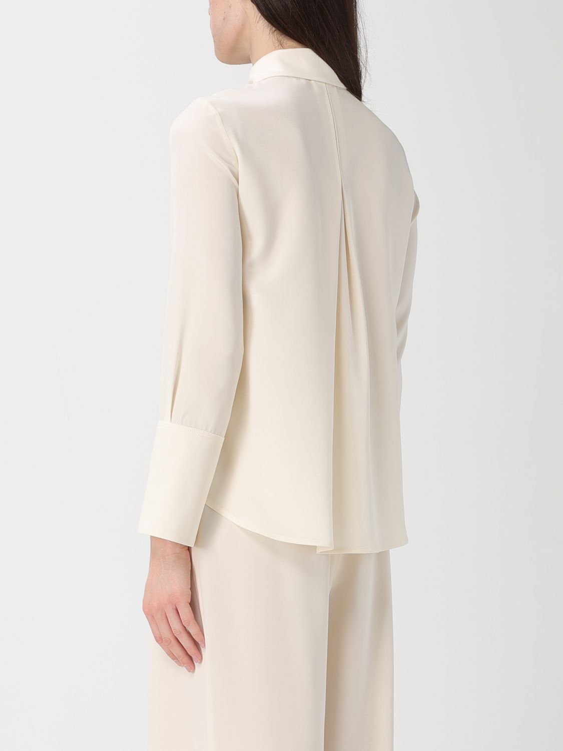 Max Mara Max Mara Shirt Woman White Size XL / US 12-14 / IT 48-50 - 3 Thumbnail