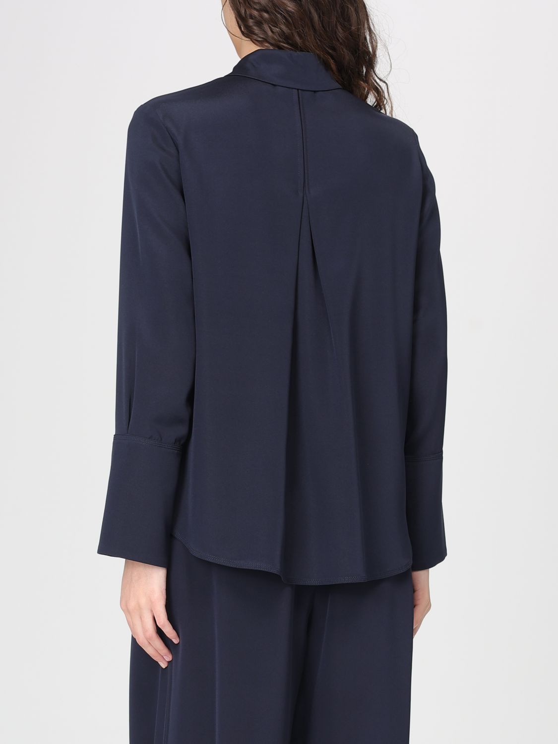 Max Mara Max Mara Shirt Woman Blue Size M / US 6-8 / IT 42-44 - 3 Thumbnail