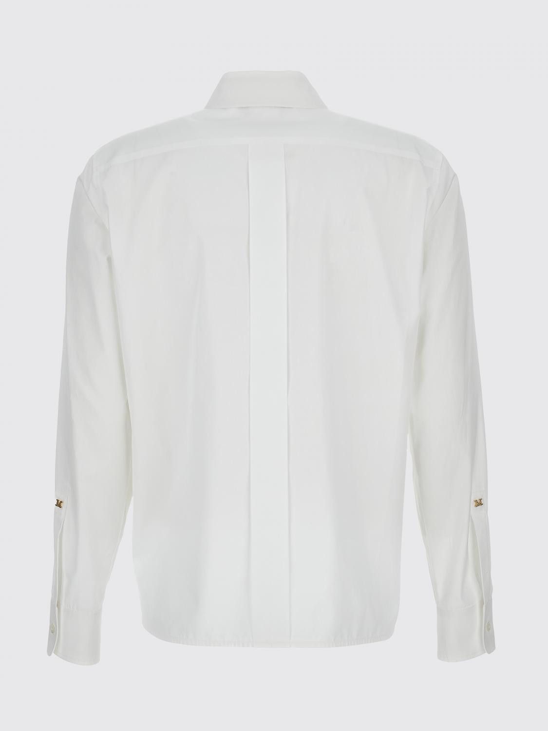 Max Mara Max Mara Shirt Woman Blue 1 Size S / US 4 / IT 40 - 3 Thumbnail