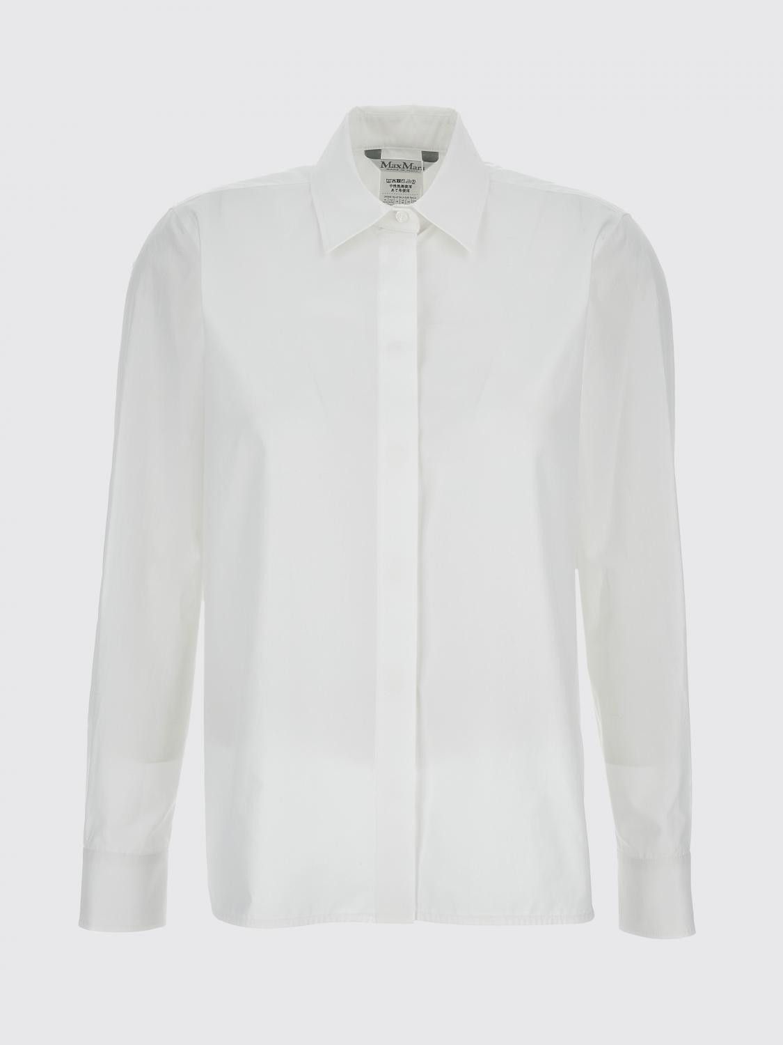 Max Mara Max Mara Shirt Woman Blue 1 Size M / US 6-8 / IT 42-44 - 2 Thumbnail
