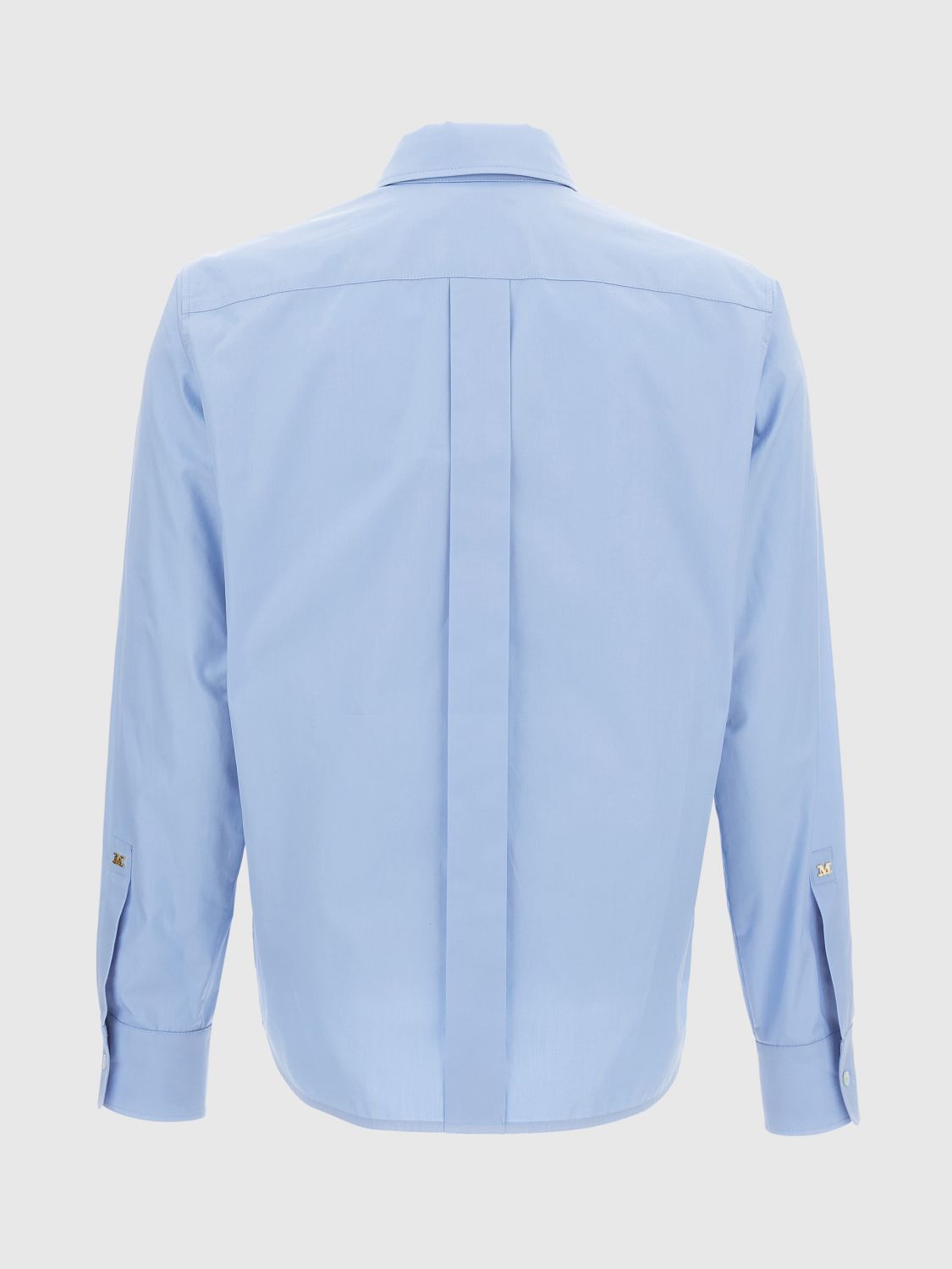 Max Mara Max Mara Shirt Woman Gnawed Blue Size L / US 10 / IT 46 - 3 Thumbnail