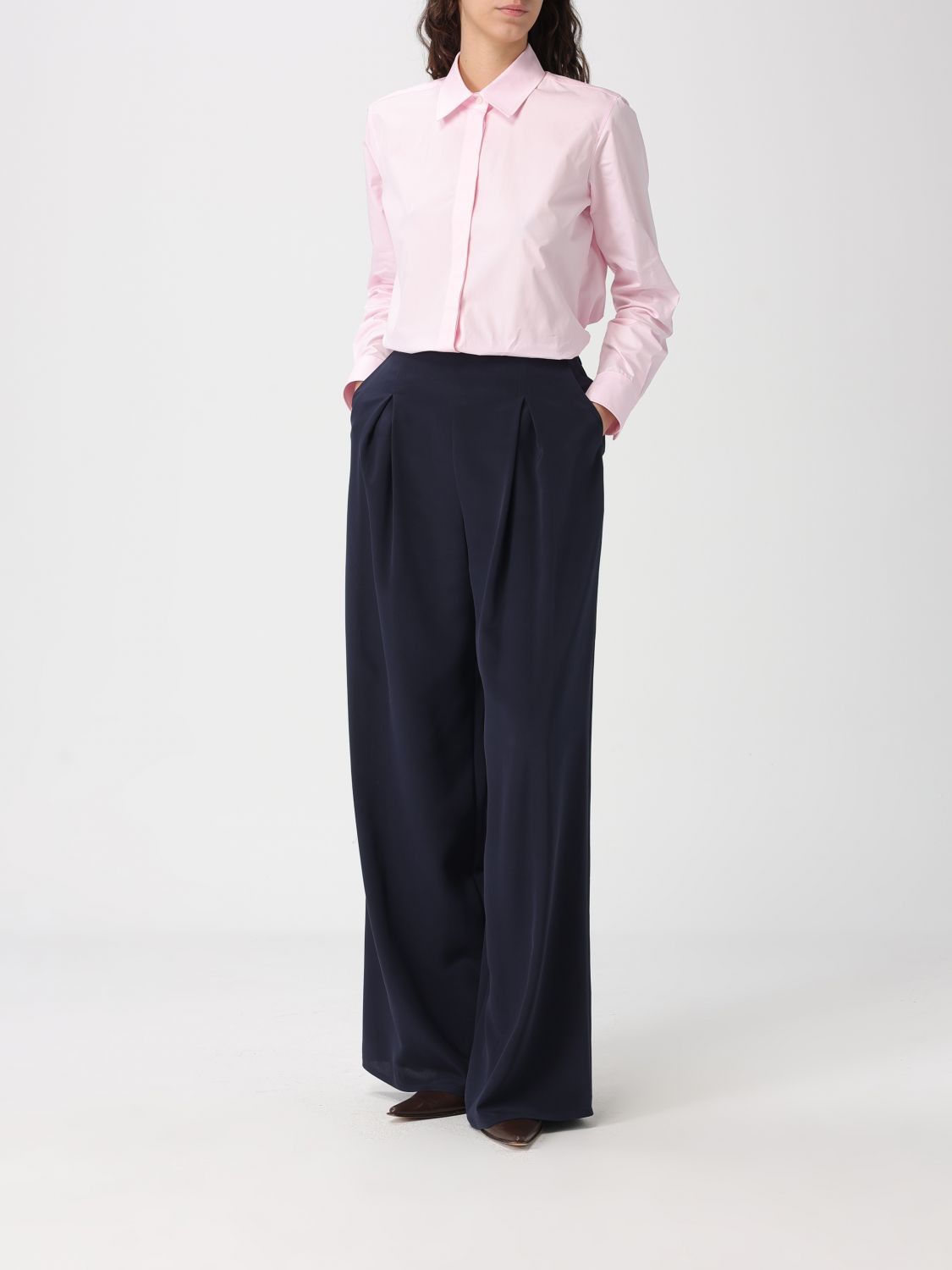 Max Mara Max Mara Shirt Woman Pink Size S / US 4 / IT 40 - 2 Thumbnail