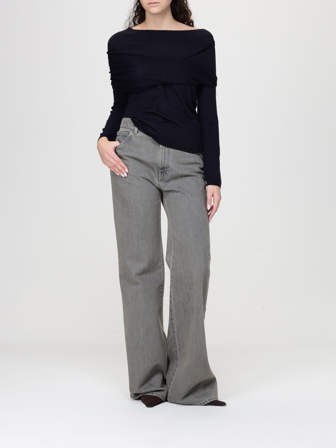 Max Mara Max Mara Sweater Woman Blue Size M / US 6-8 / IT 42-44 - 2 Thumbnail