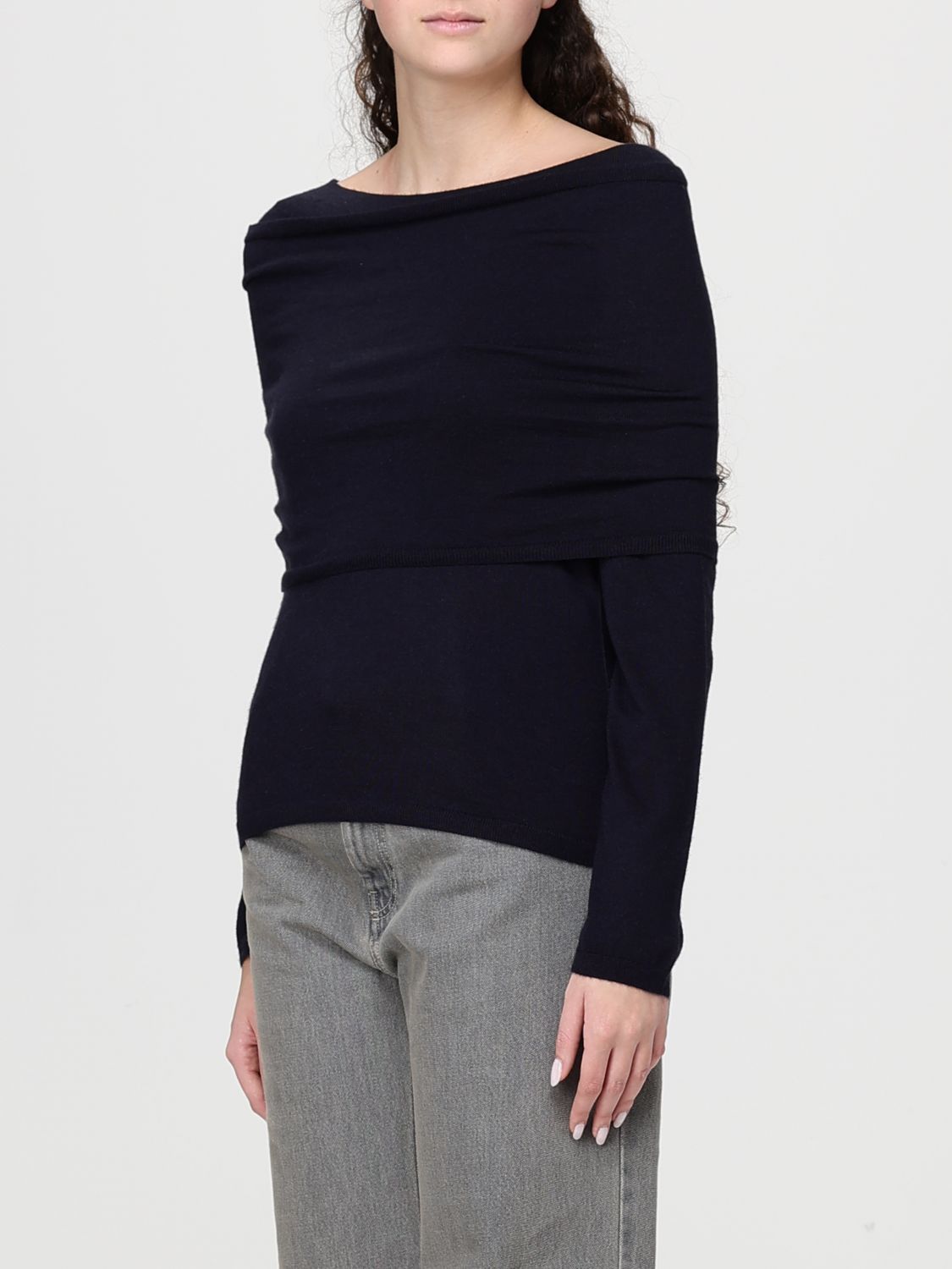 Max Mara Max Mara Sweater Woman Blue Size S / US 4 / IT 40 - 4 Thumbnail