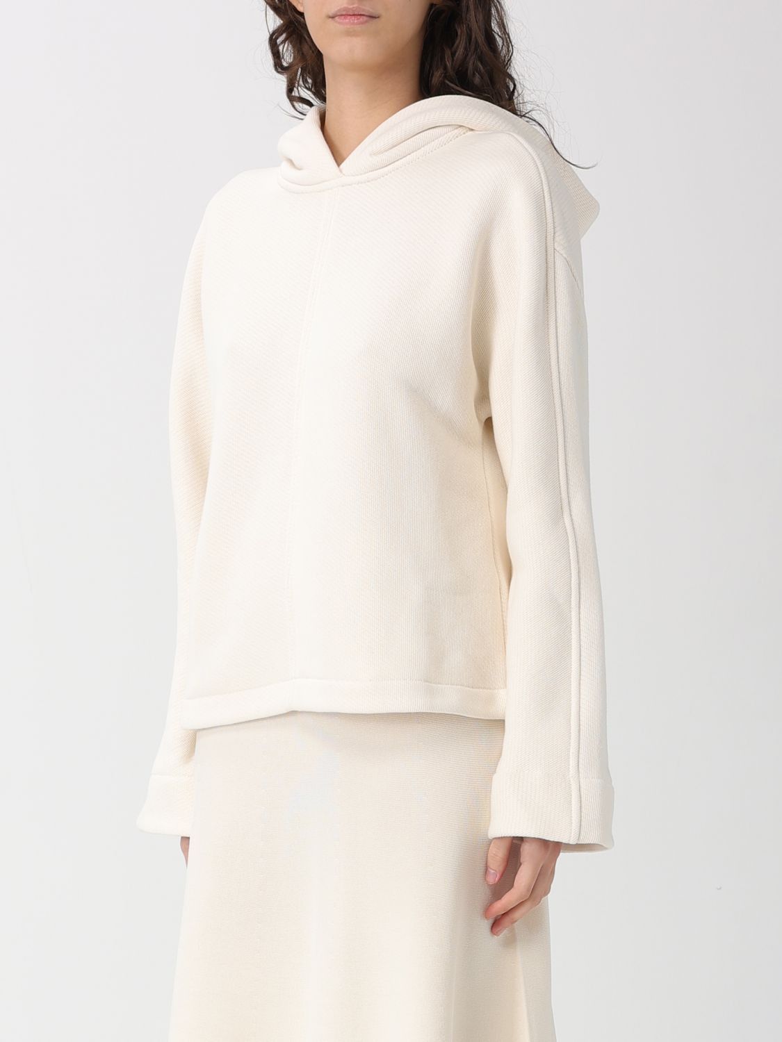 Max Mara Max Mara Sweatshirt Woman Ivory Size S / US 4 / IT 40 - 4 Thumbnail
