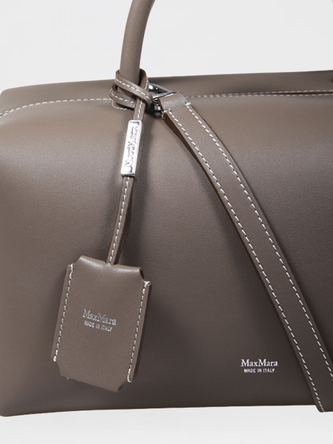 Max Mara Max Mara Handbag Woman Dove Grey Size ONE SIZE - 4 Thumbnail