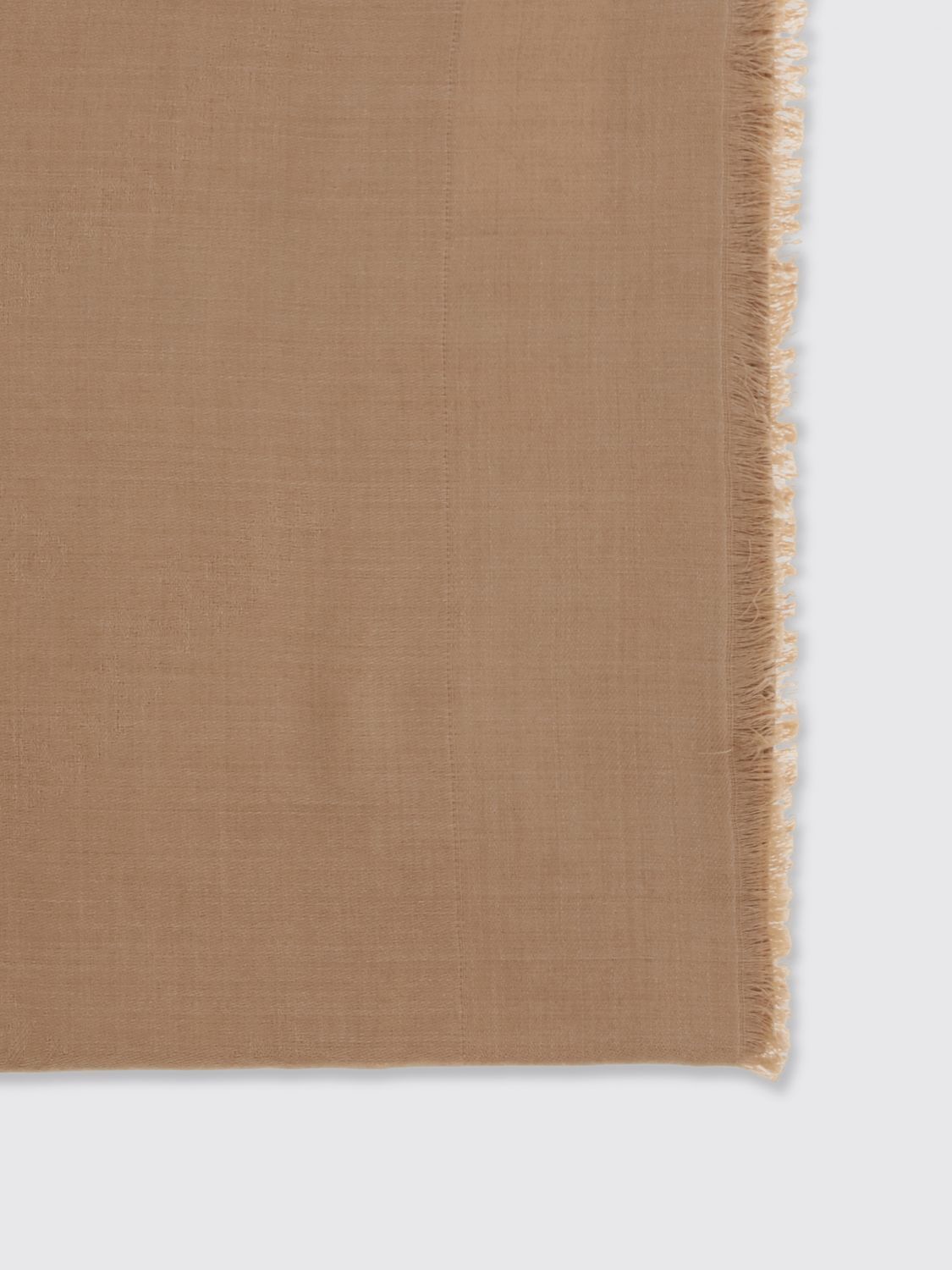 Max Mara Max Mara Scarf Woman Camel Size ONE SIZE - 3 Thumbnail