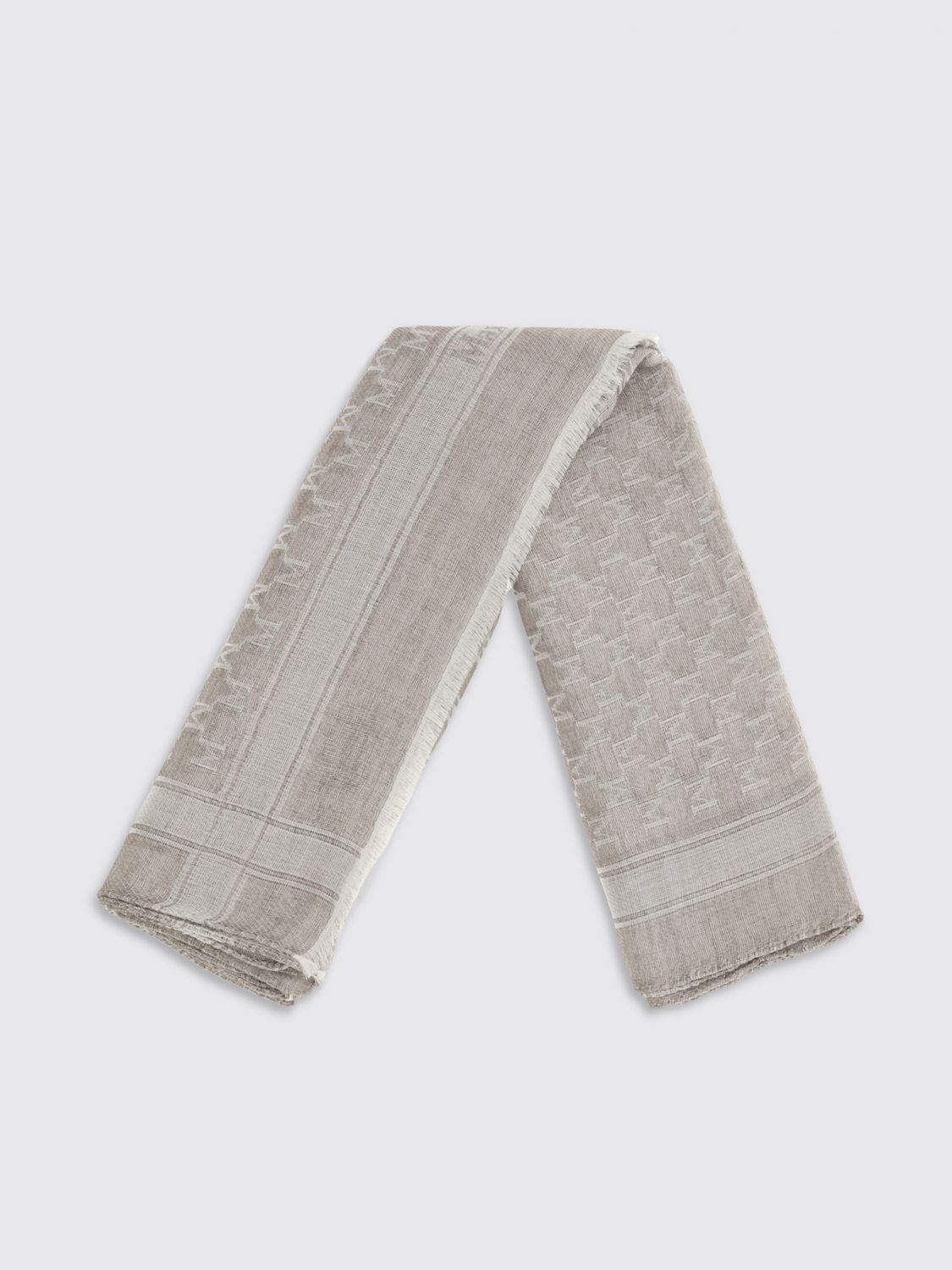 Max Mara Max Mara Scarf Woman Beige Size ONE SIZE - 2 Thumbnail