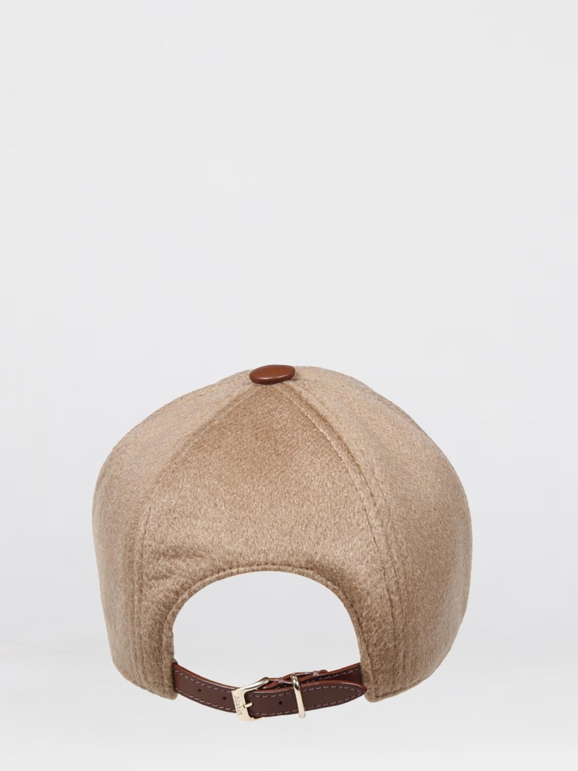 Max Mara Max Mara Hat Woman Camel Size ONE SIZE - 3 Thumbnail