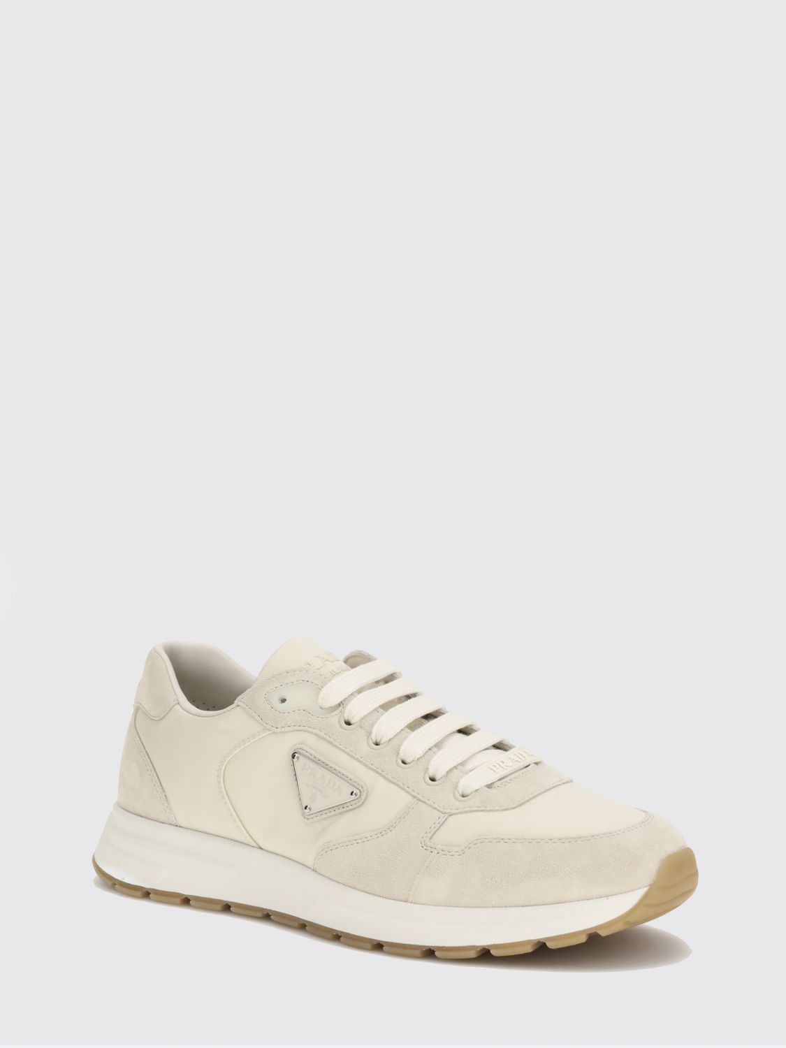 Prada Prada Sneakers Men Ivory Size US 12 / EU 45 - 2 Thumbnail