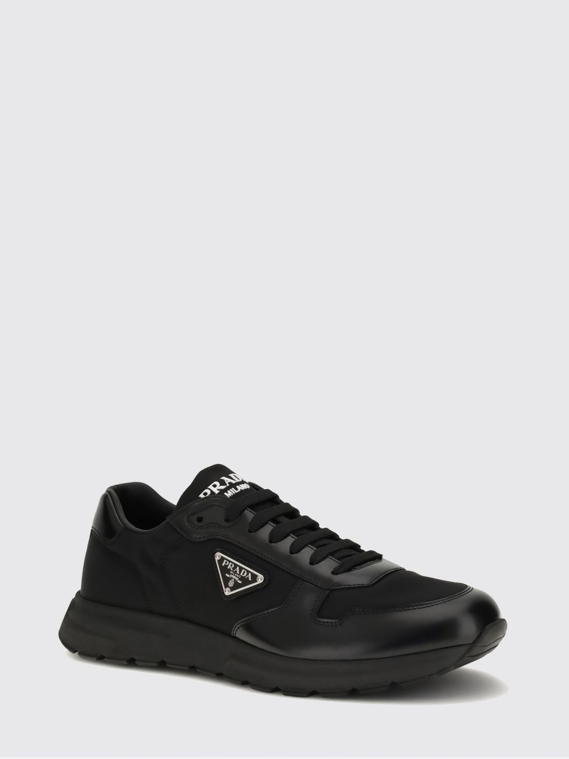Prada Prada Sneakers Men Black Size US 12 / EU 45 - 2 Thumbnail