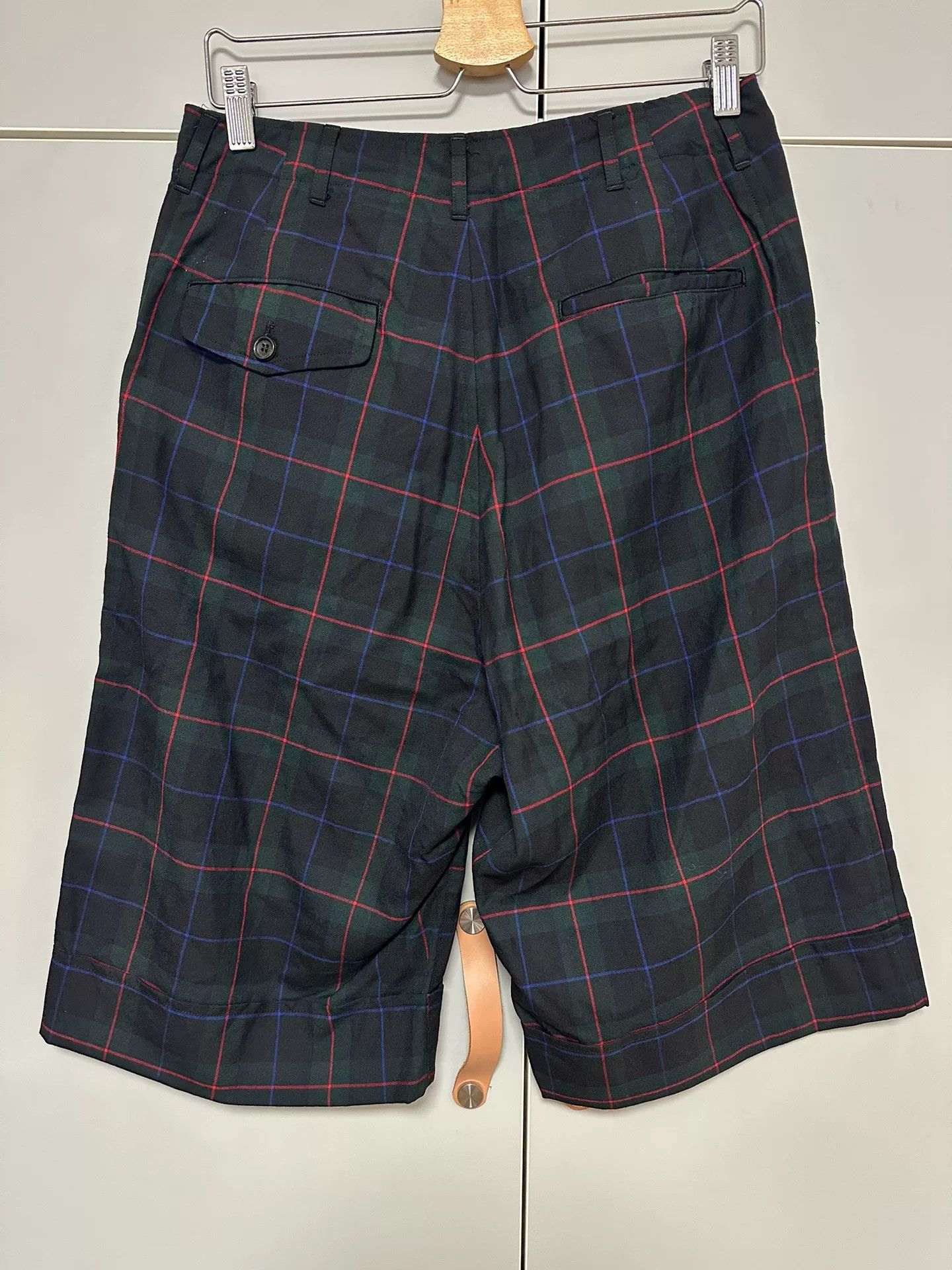 Comme des Garcons CDG COMME des GARÇONS Check Shorts Size US 32 / EU 48 - 2 Thumbnail