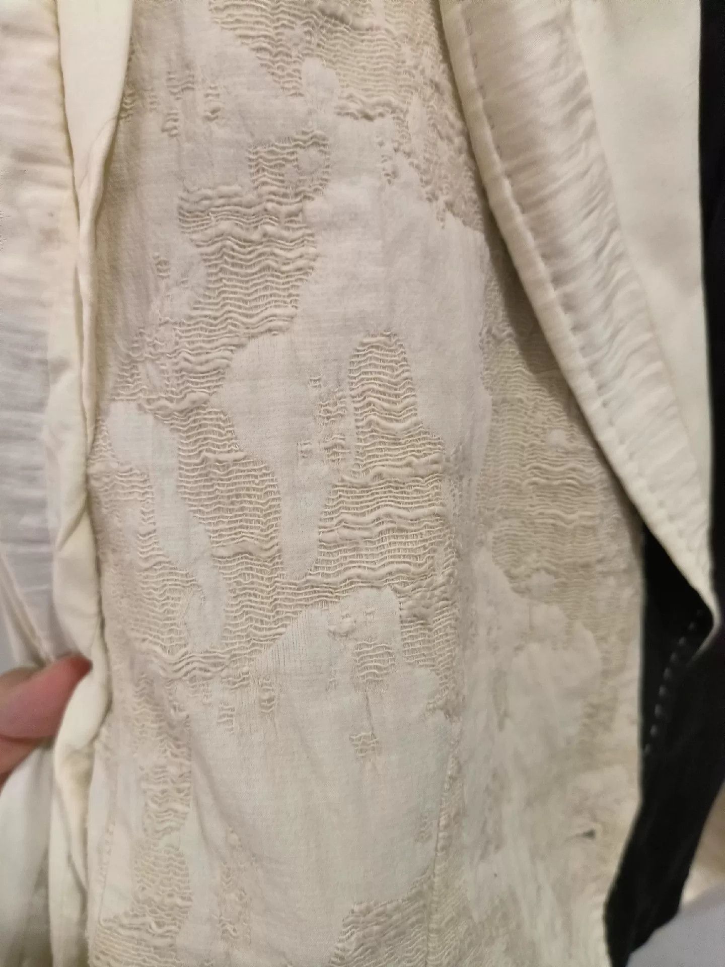 Ann Demeulemeester Ann Demeulemeester Women's Beige Blazer Size S / US 4 / IT 40 - 8 Thumbnail