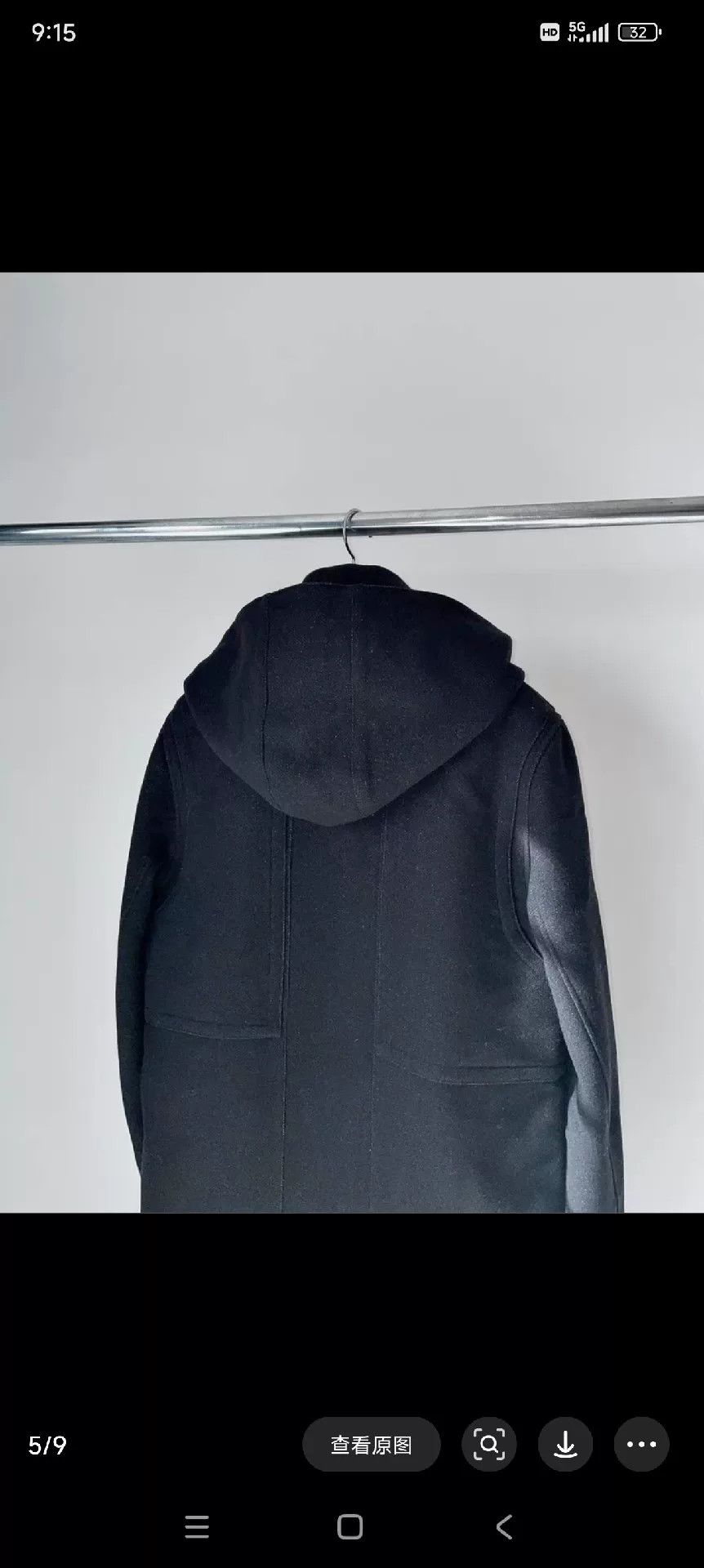Ann Demeulemeester Ann Demeulemeester Hooded Double-Breasted Coat Size US S / EU 44-46 / 1 - 3 Thumbnail