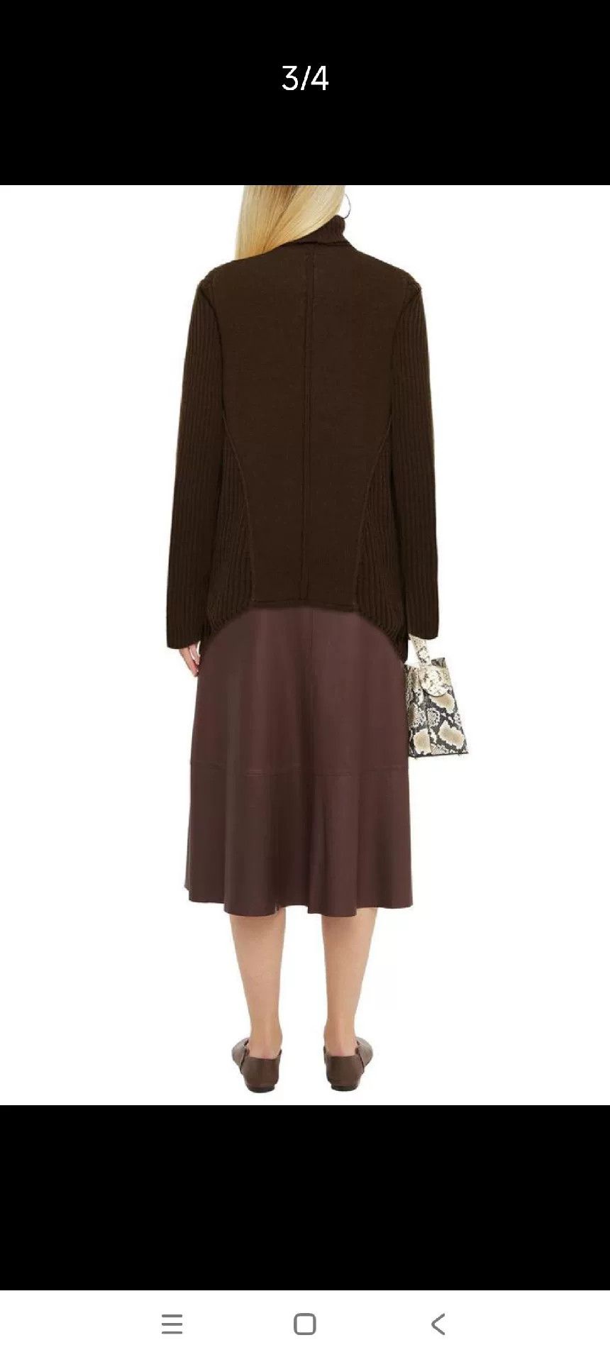 Ann Demeulemeester Ann Demeulemeester Women's M Turtleneck Sweater Size M / US 6-8 / IT 42-44 - 2 Thumbnail