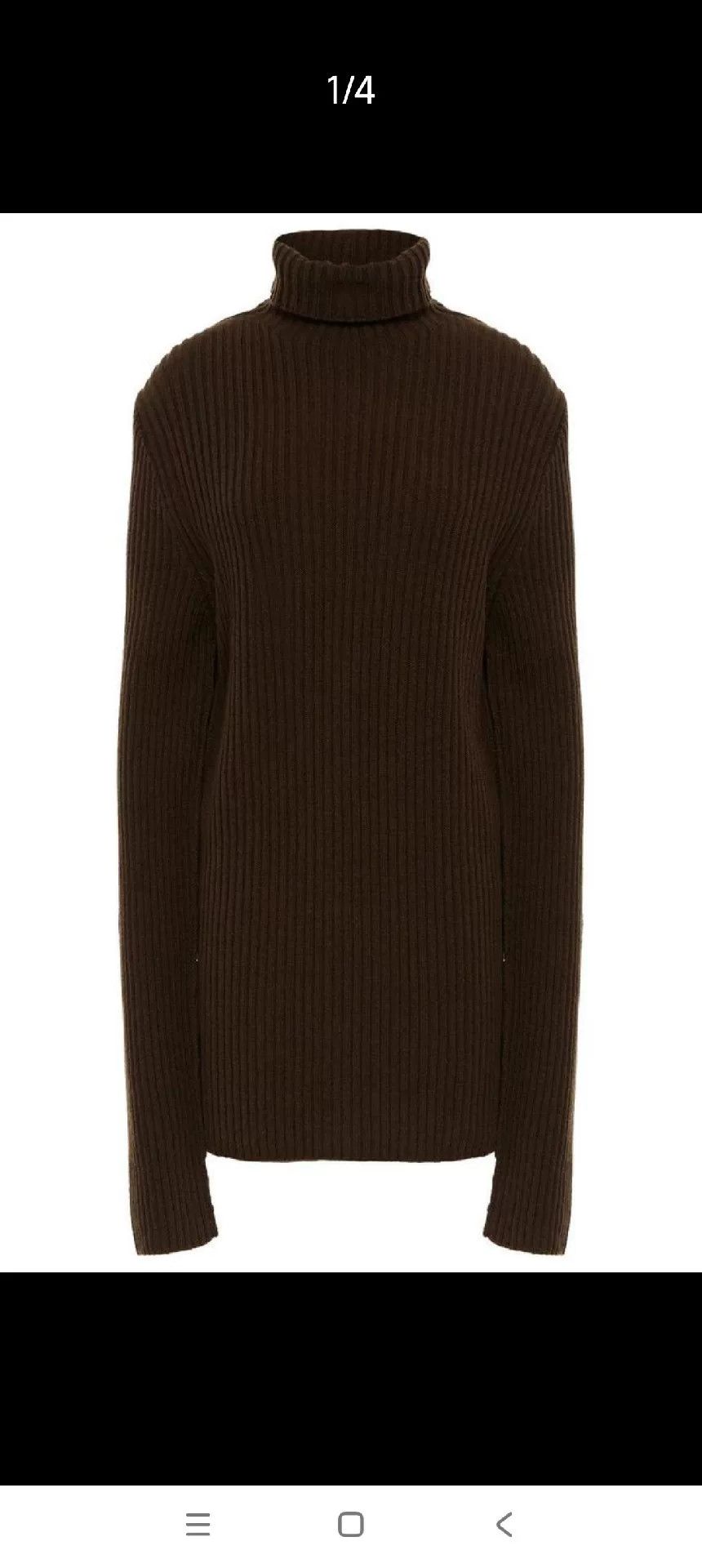 Ann Demeulemeester Ann Demeulemeester Women's M Turtleneck Sweater Size M / US 6-8 / IT 42-44 - 3 Thumbnail