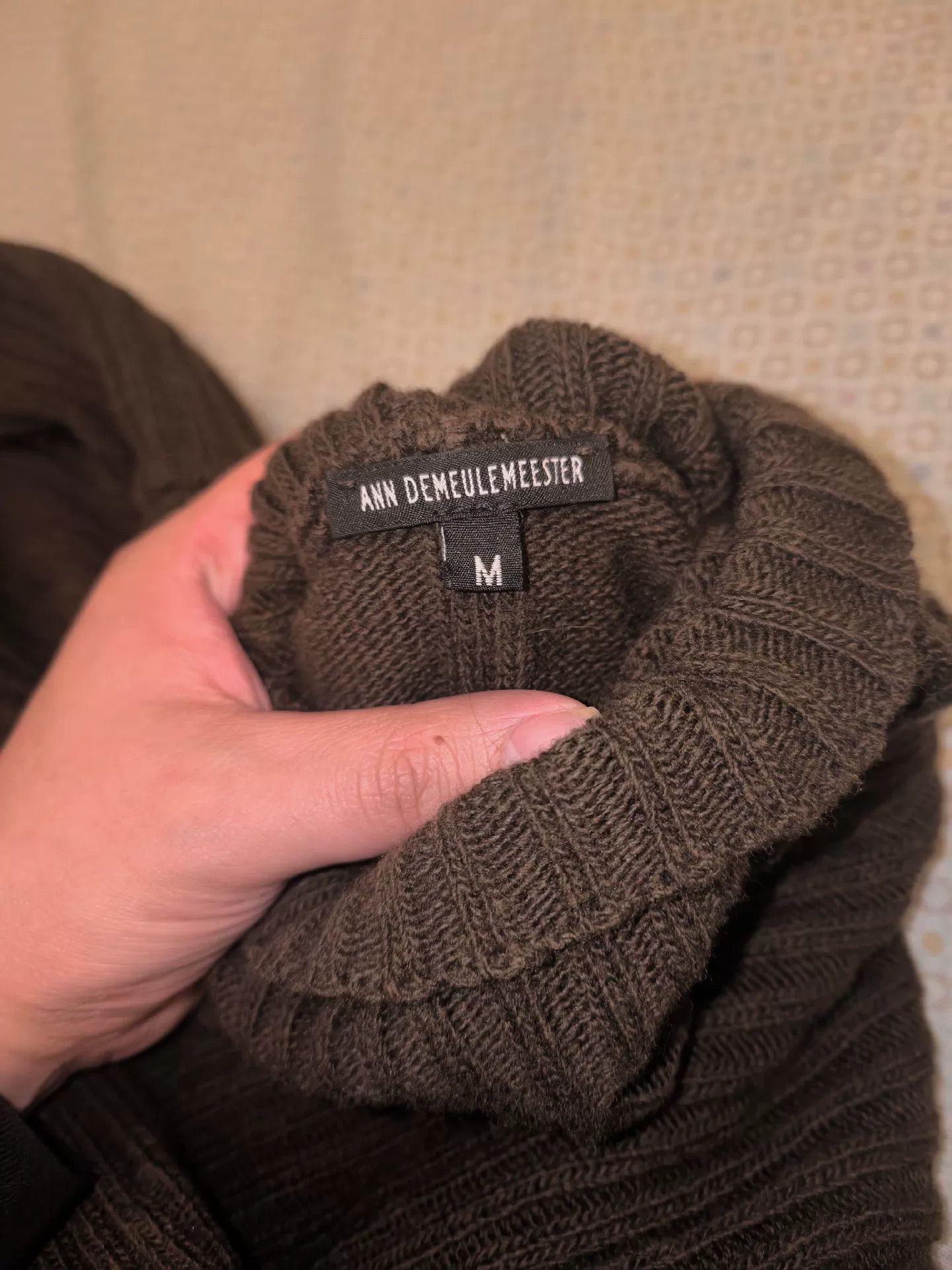 Ann Demeulemeester Ann Demeulemeester Women's M Turtleneck Sweater Size M / US 6-8 / IT 42-44 - 6 Thumbnail