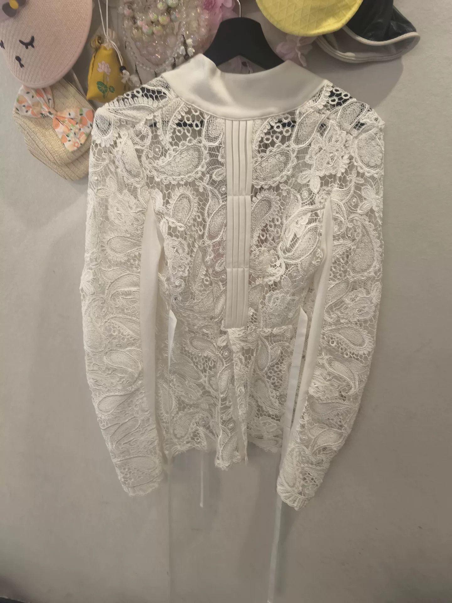 Ann Demeulemeester Ann Demeulemeester White Ribbon Jacket Size M / US 6-8 / IT 42-44 - 2 Thumbnail