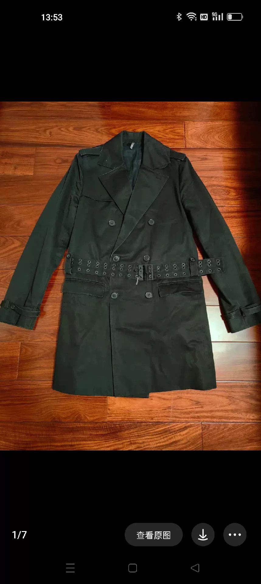 Hedi Slimane Dior 03AW Luster Trench Coat 46 Size US S / EU 44-46 / 1 - 9 Thumbnail