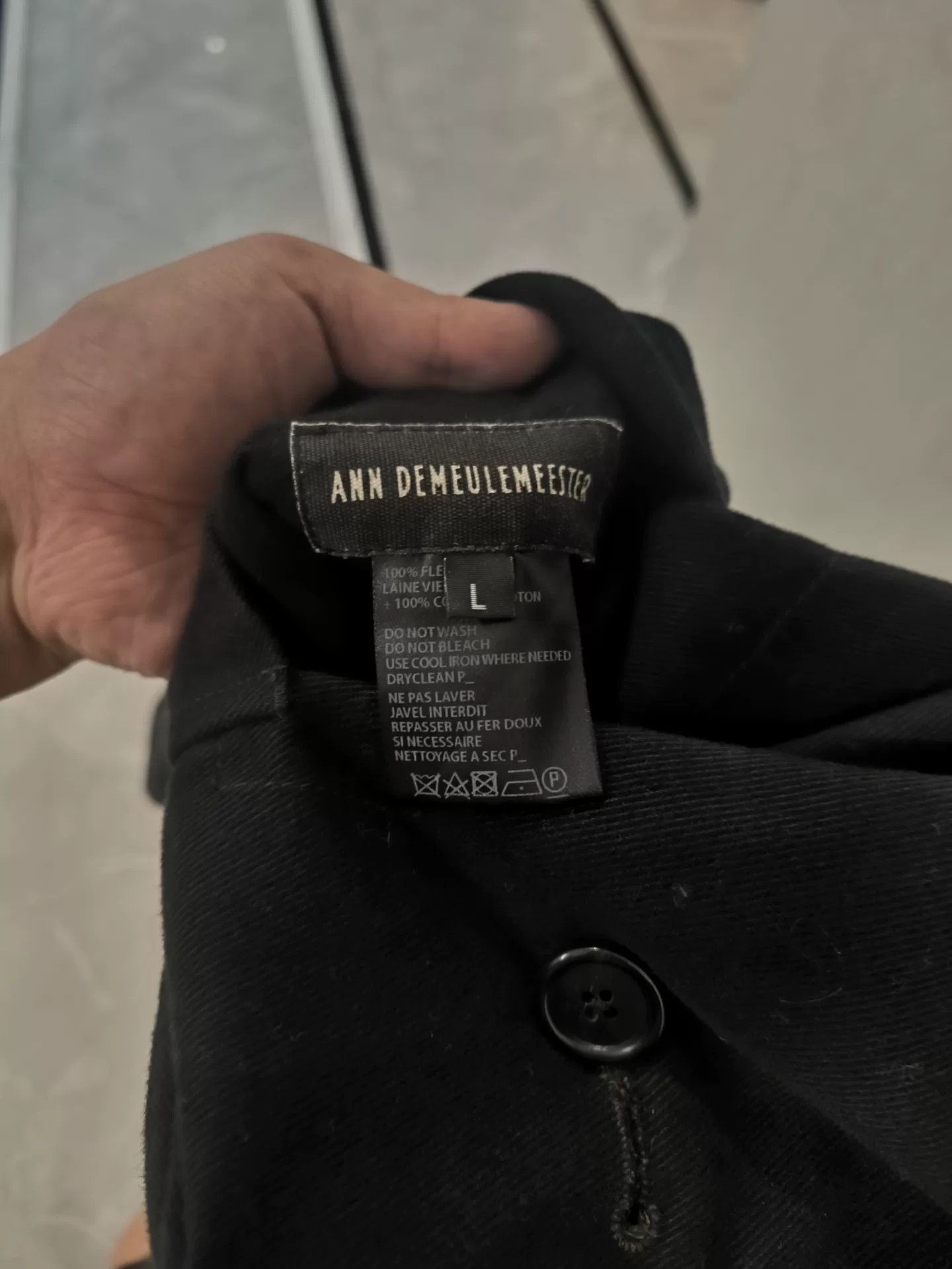 Ann Demeulemeester Ann Demeulemeester Reversible Winter Coat Size US L / EU 52-54 / 3 - 4 Thumbnail