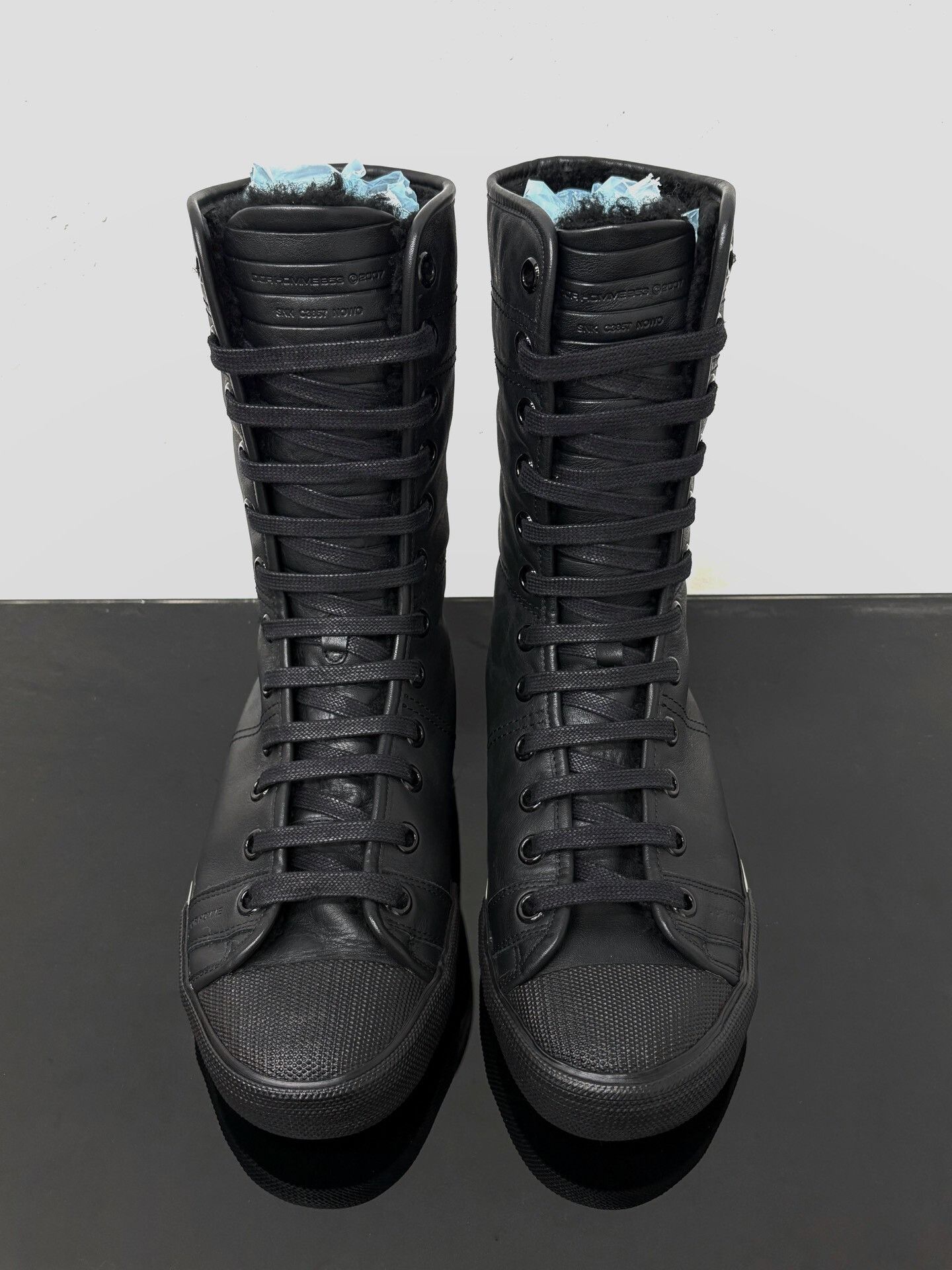 Dior DIOR HOMME AW07 NAVIGATE Sheepskin Boxing Shoes Size US 7 / EU 40 - 4 Thumbnail