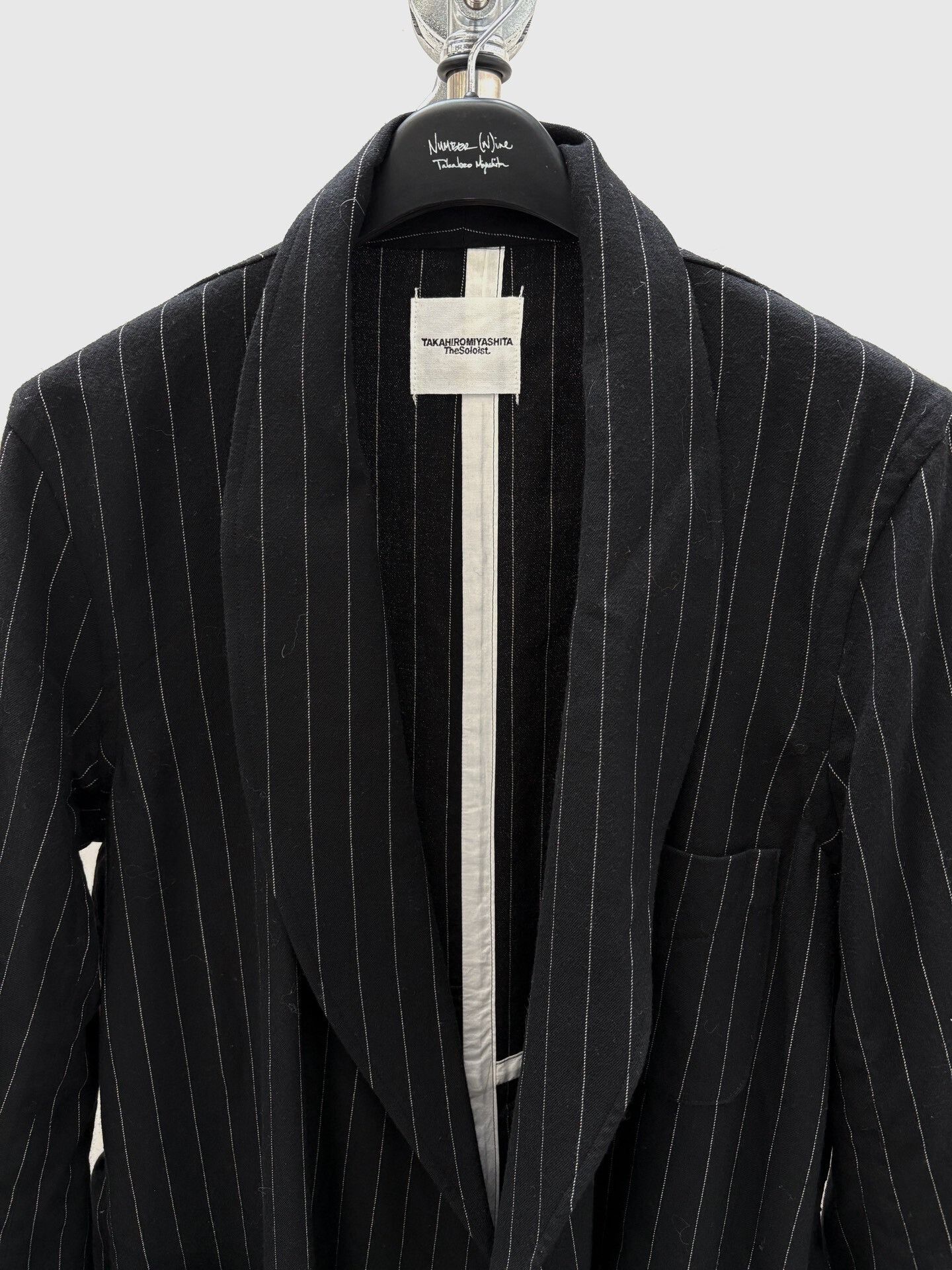 Takahiromiyashita The Soloist. THE SOLOIST AW15 Wool Robe Coat 46 Size US S / EU 44-46 / 1 - 5 Thumbnail