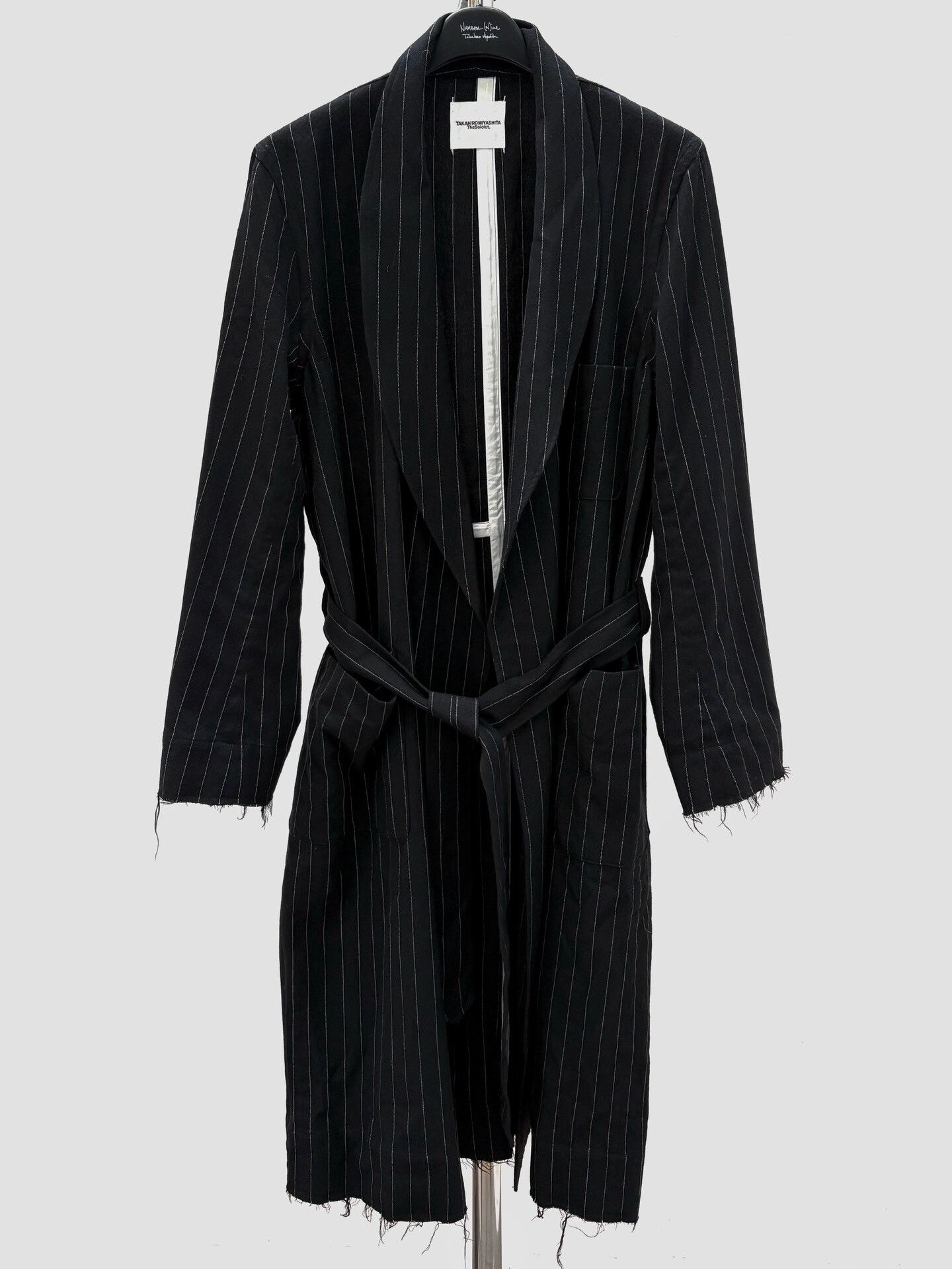 Takahiromiyashita The Soloist. THE SOLOIST AW15 Wool Robe Coat 46 Size US S / EU 44-46 / 1 - 3 Thumbnail