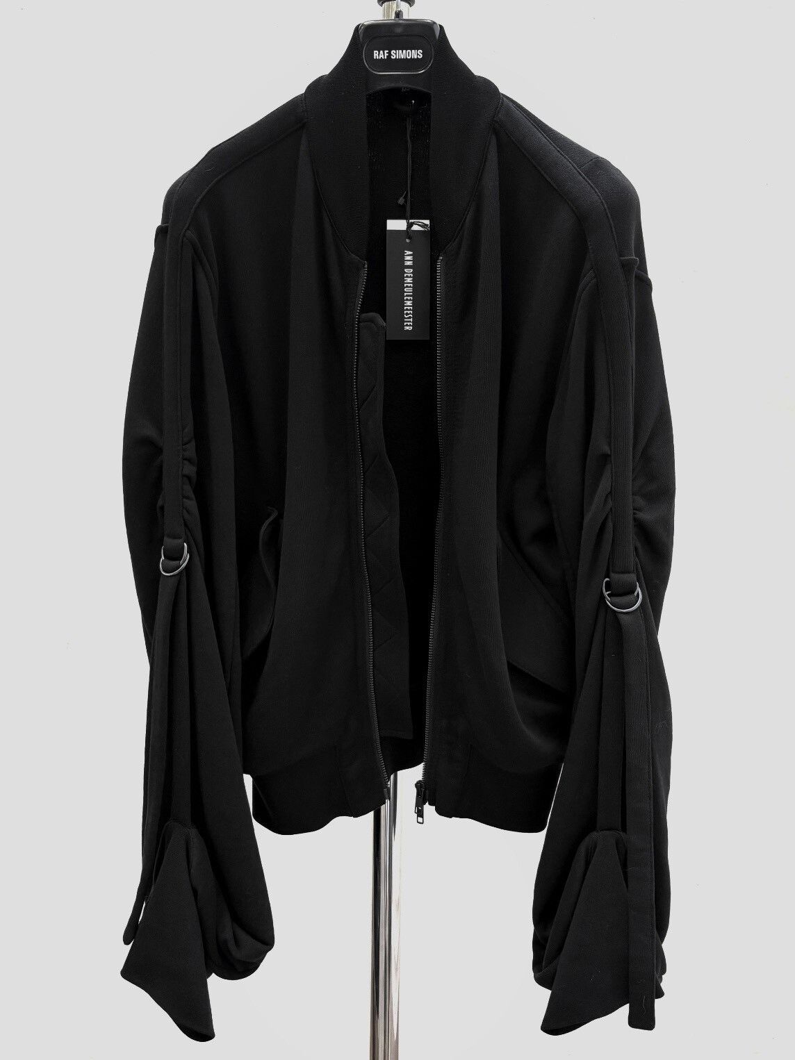 Ann Demeulemeester Ann Demeulemeester SS18 Strappy Bomber Size US XXS / EU 40 - 3 Thumbnail