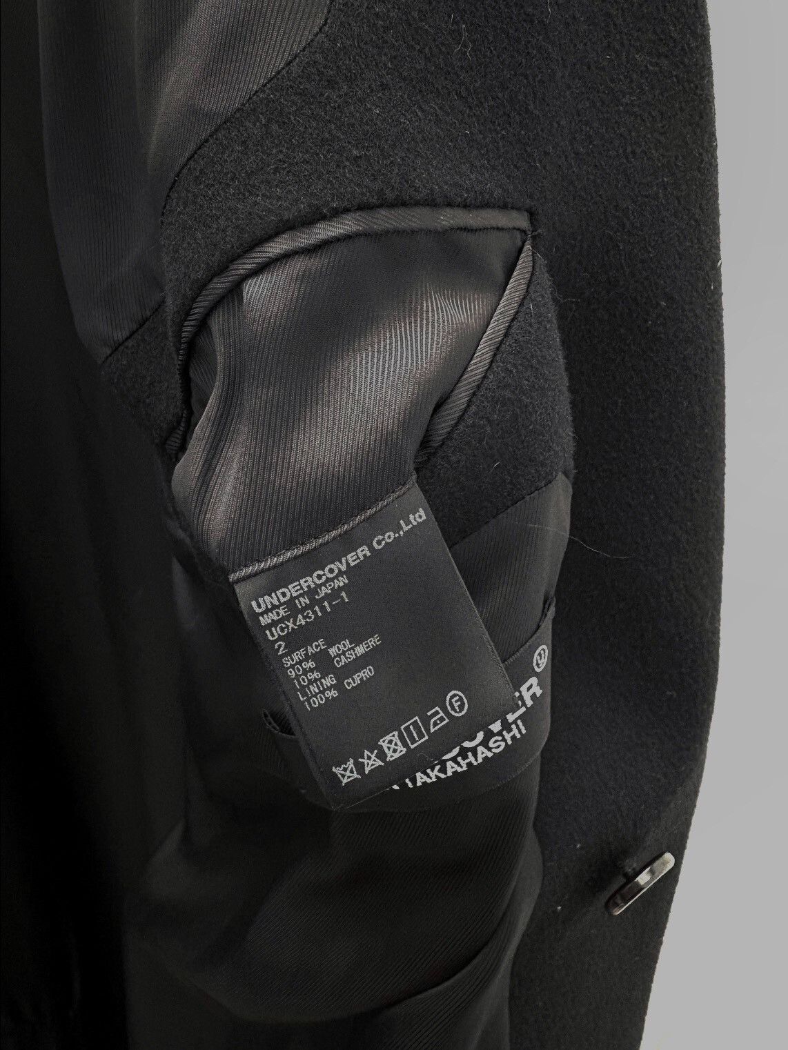 Undercover UNDERCOVER AW19 A Clockwork Orange Cashmere Coat Size US M / EU 48-50 / 2 - 9 Thumbnail
