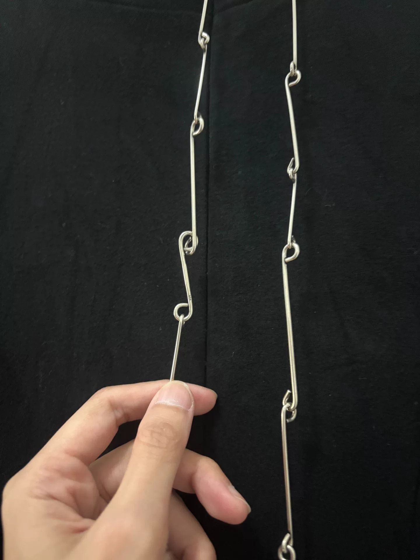 Ann Demeulemeester Ann Demeulemeester 925 Silver Multi-Way Chain Size ONE SIZE - 9 Thumbnail
